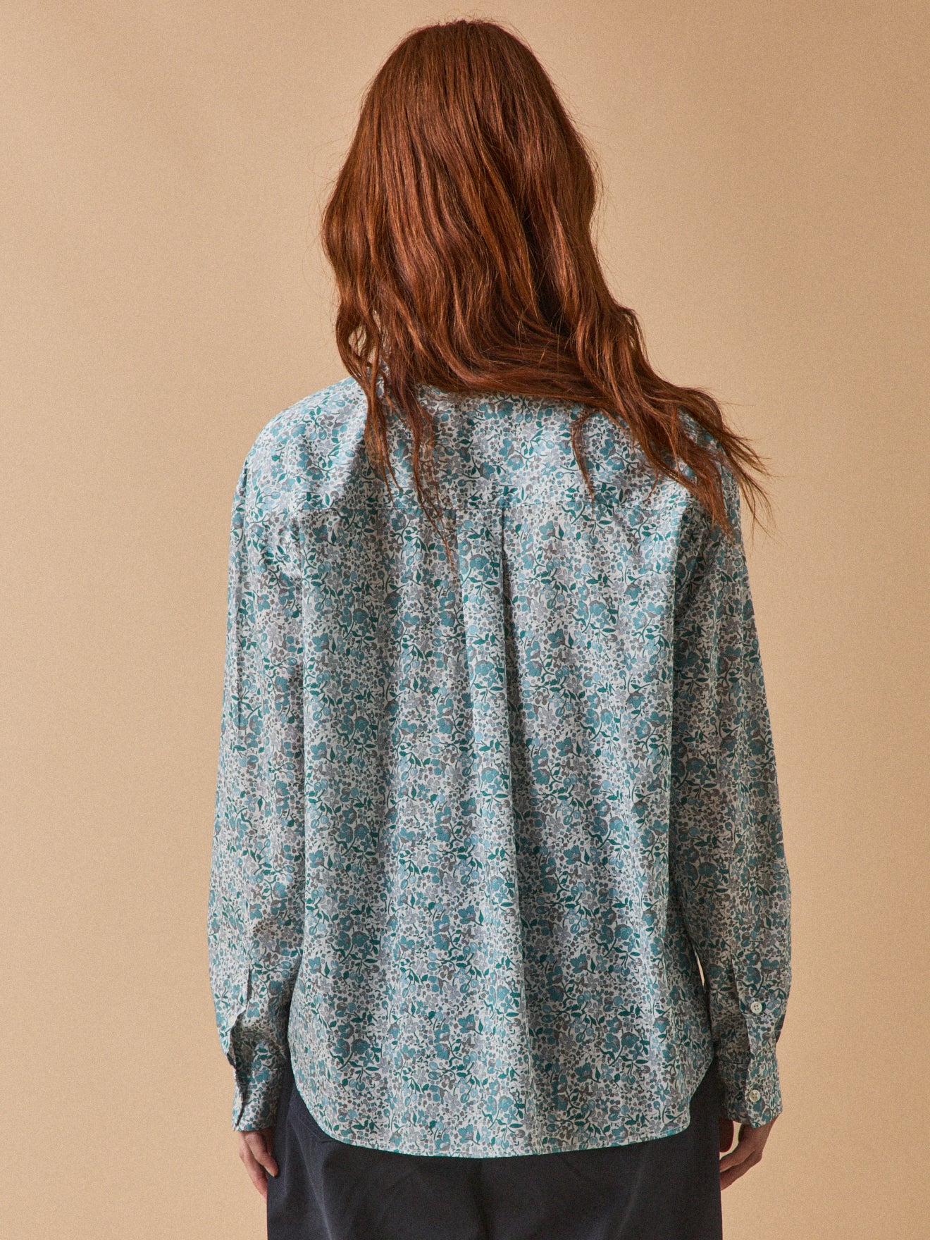 Damen-Hemdkleid aus Liberty-Stoff - Limited Collection