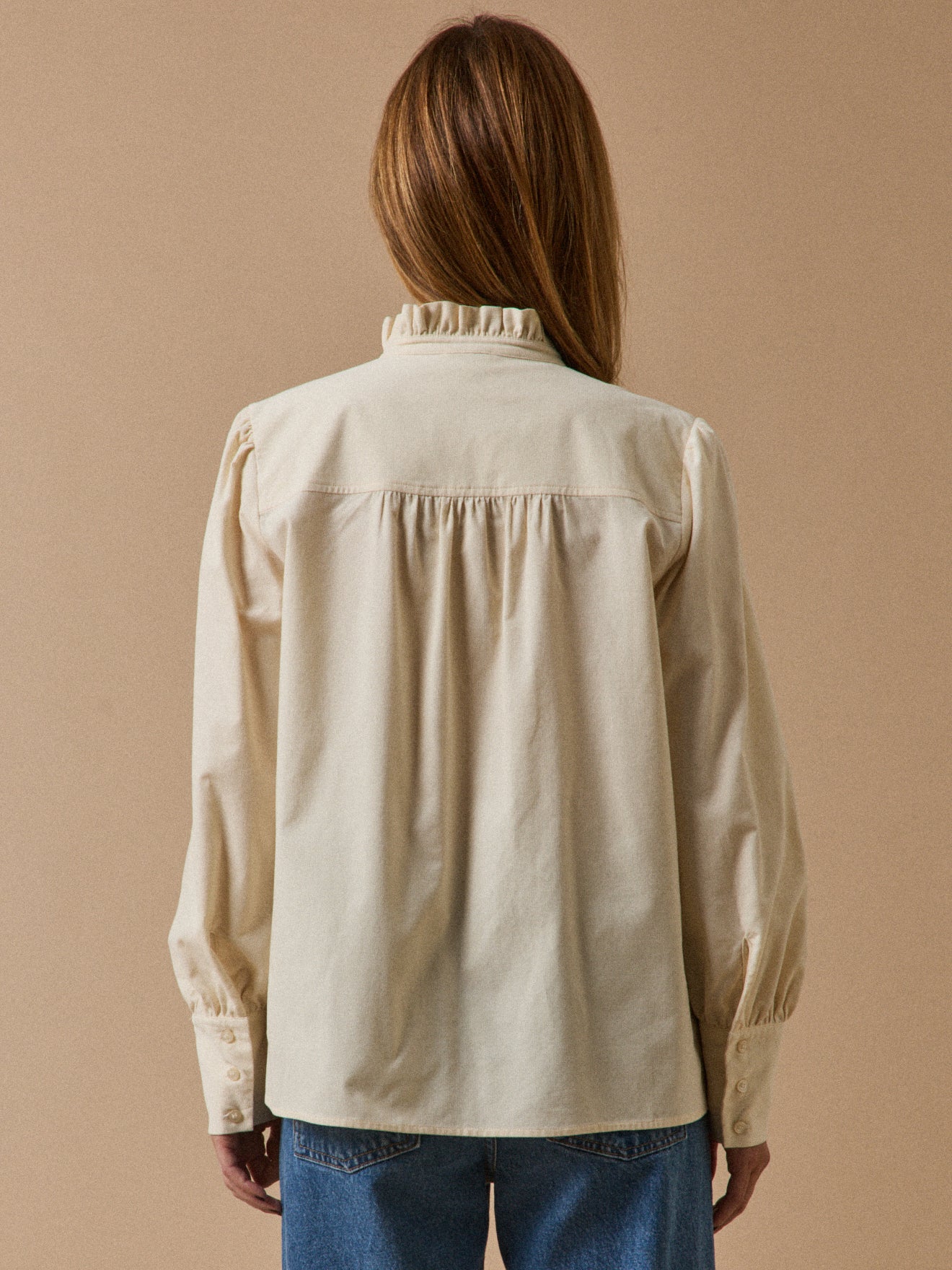 Damen-Hemdbluse aus Cord