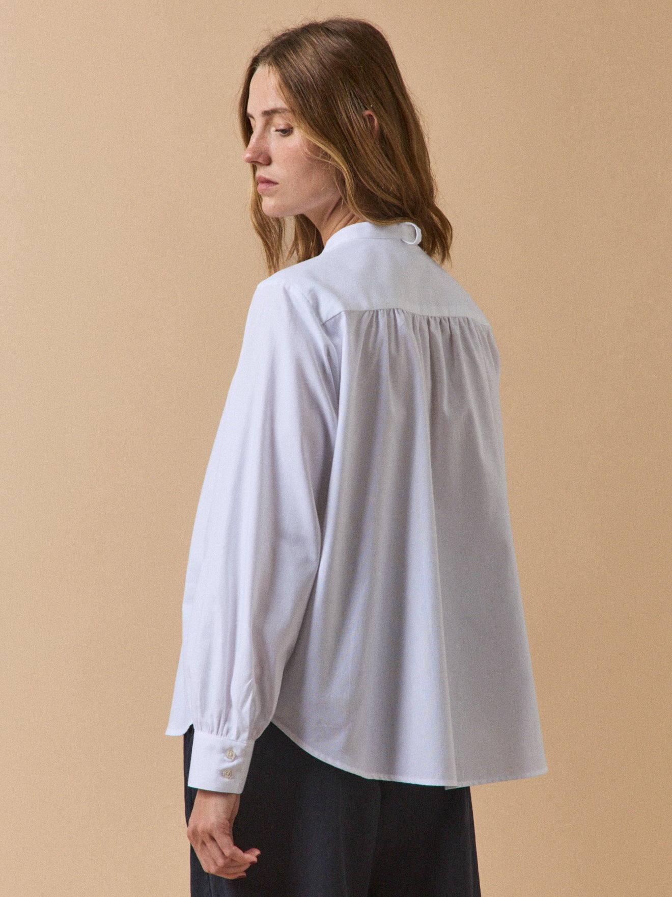 Damen-Hemdbluse aus Bio-Baumwolle