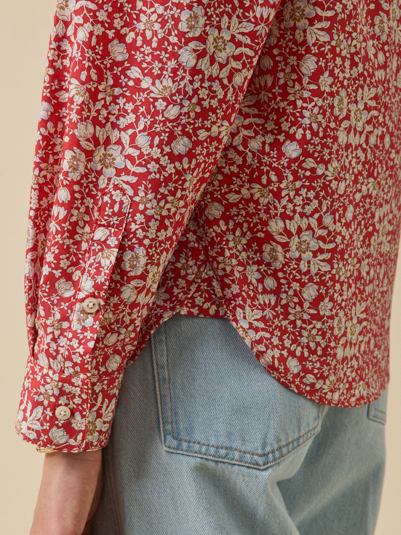 Damen-Hemdbluse aus Liberty-Stoff - Limited Collection