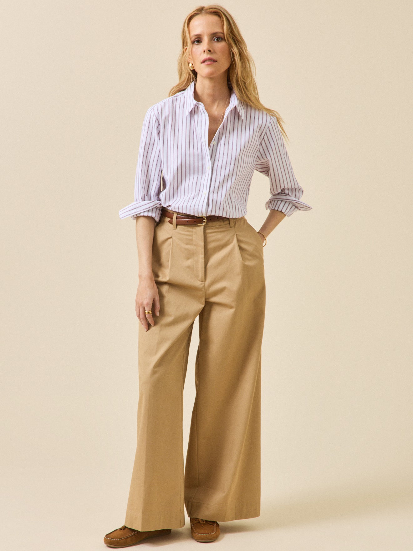 Damen-Hemdbluse mit Streifen - Limited Collection