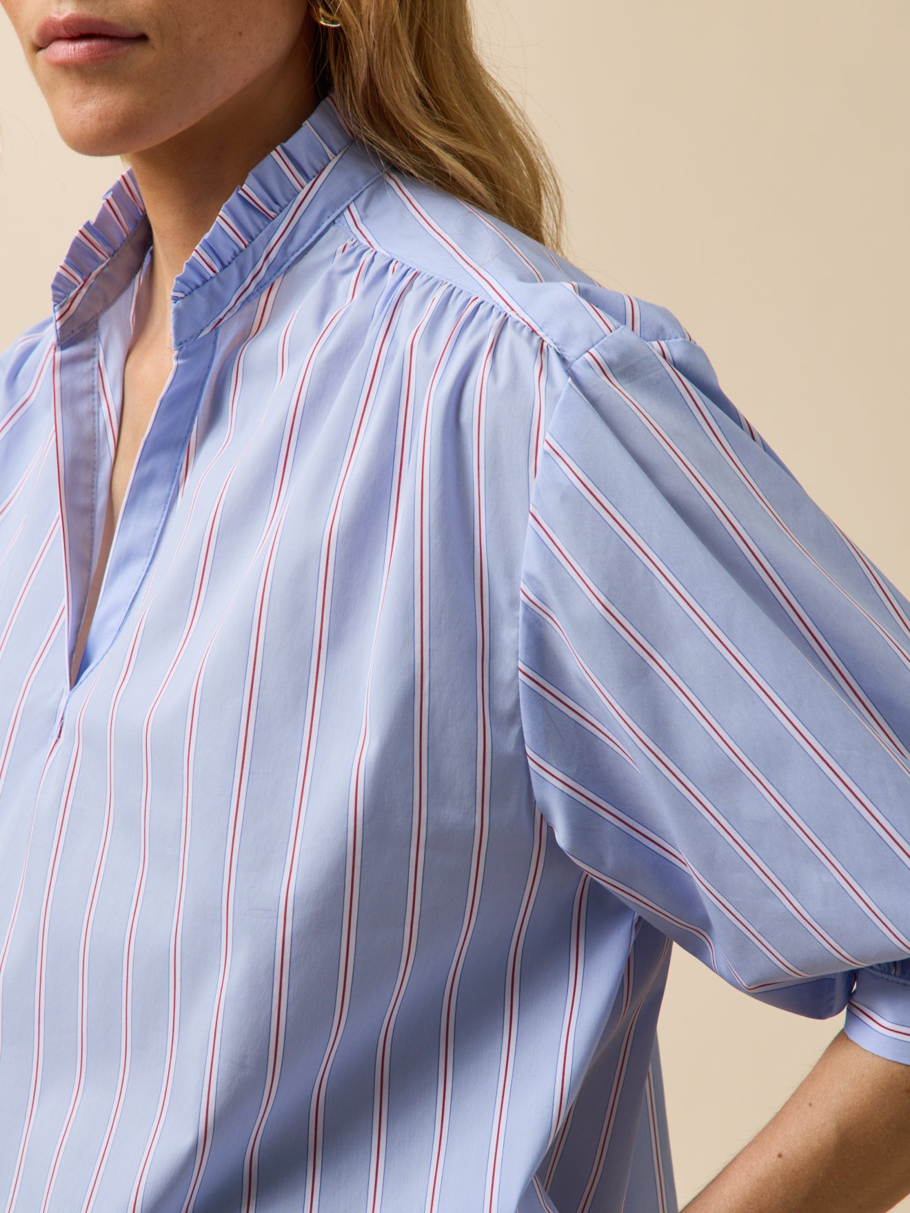 Gestreifte Damenbluse - Limited Collection