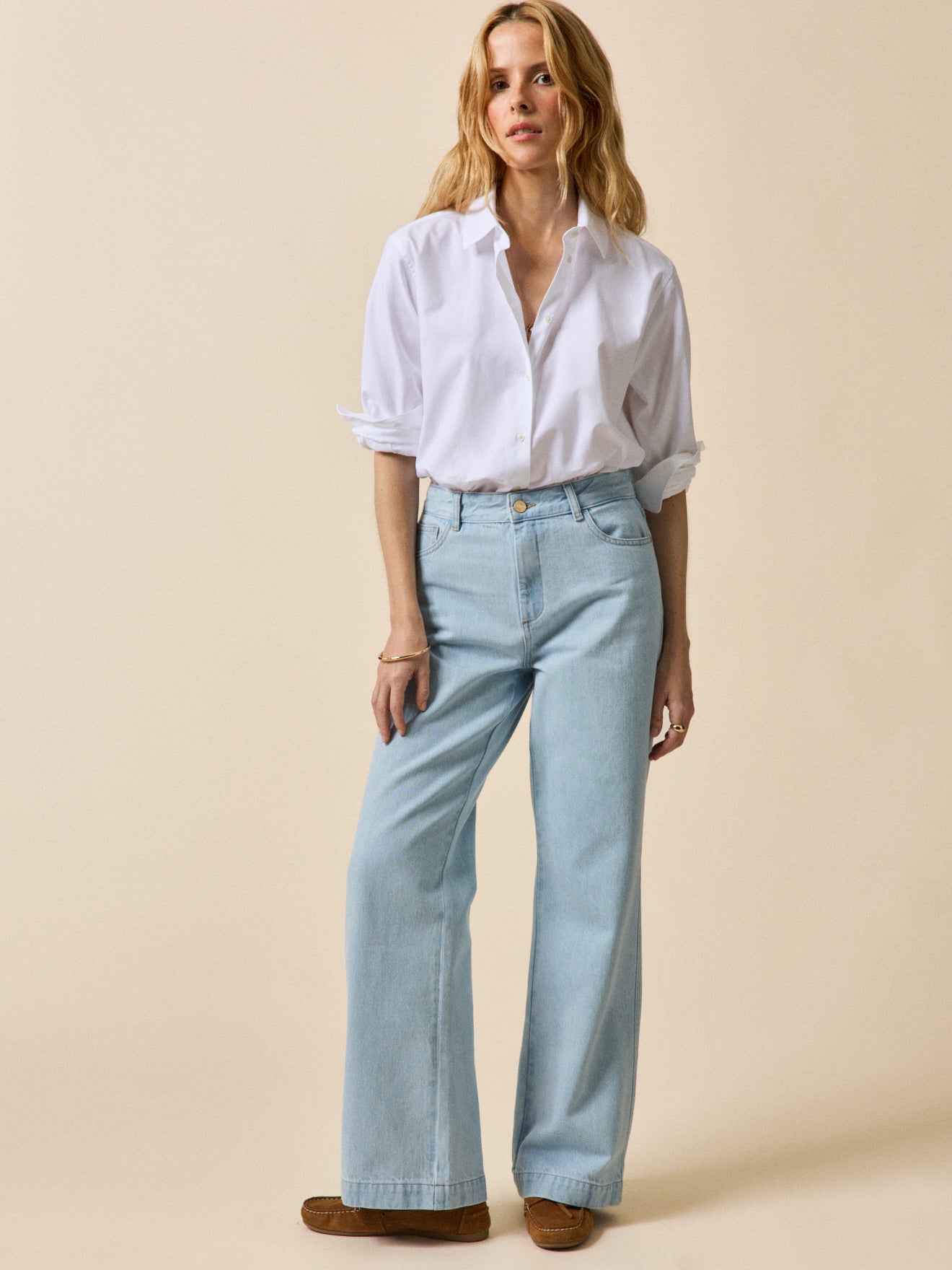 Damen-Oxford-Hemd aus Bio-Baumwolle