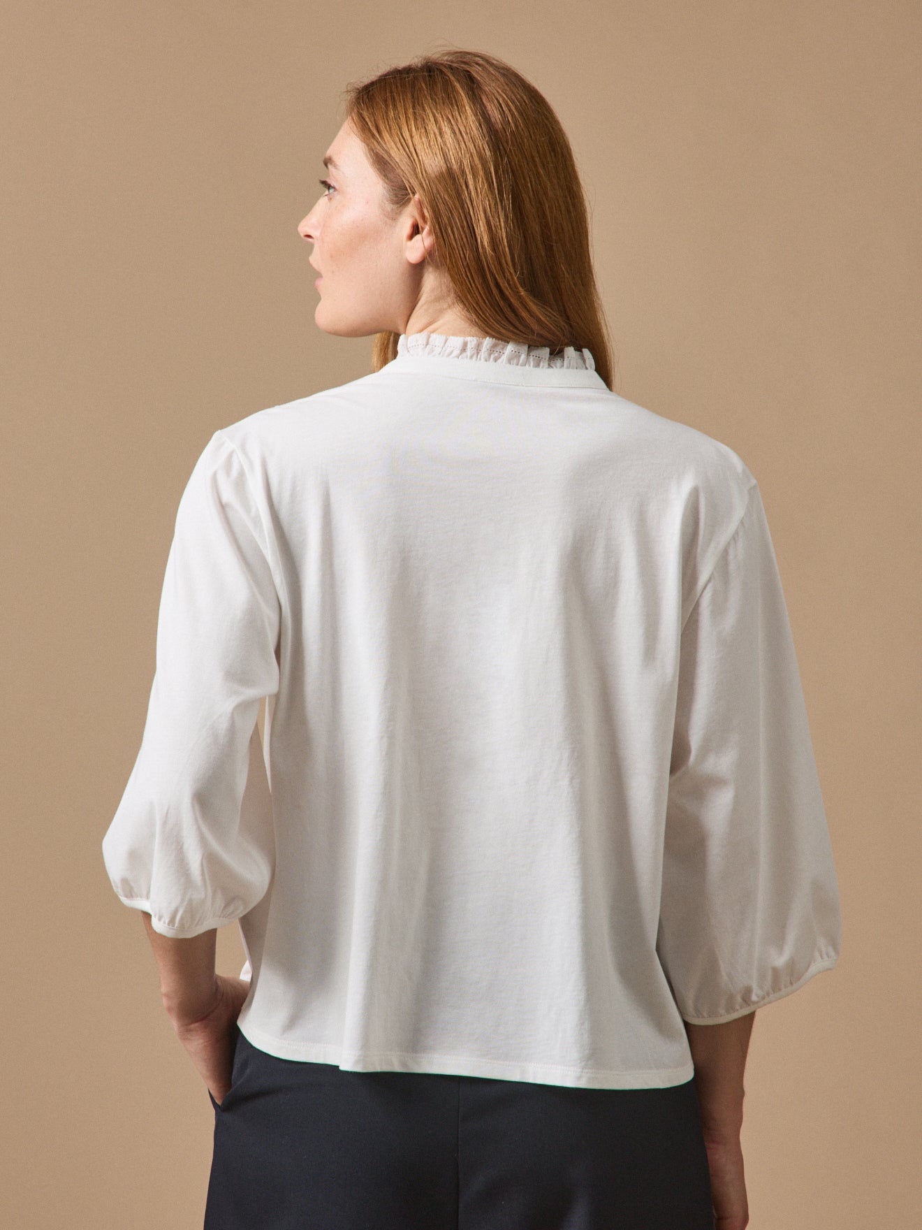 Damenbluse aus Bio-Baumwolle