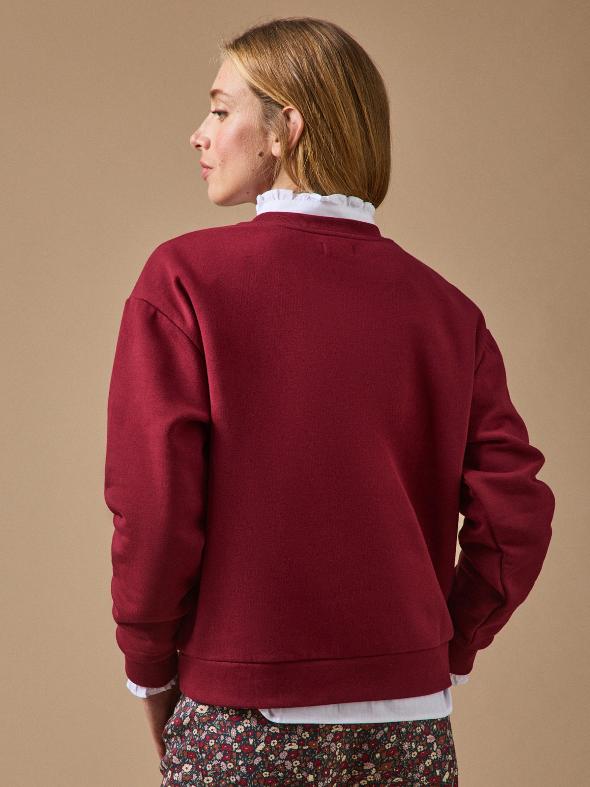 Damensweatshirt aus Bio-Baumwolle