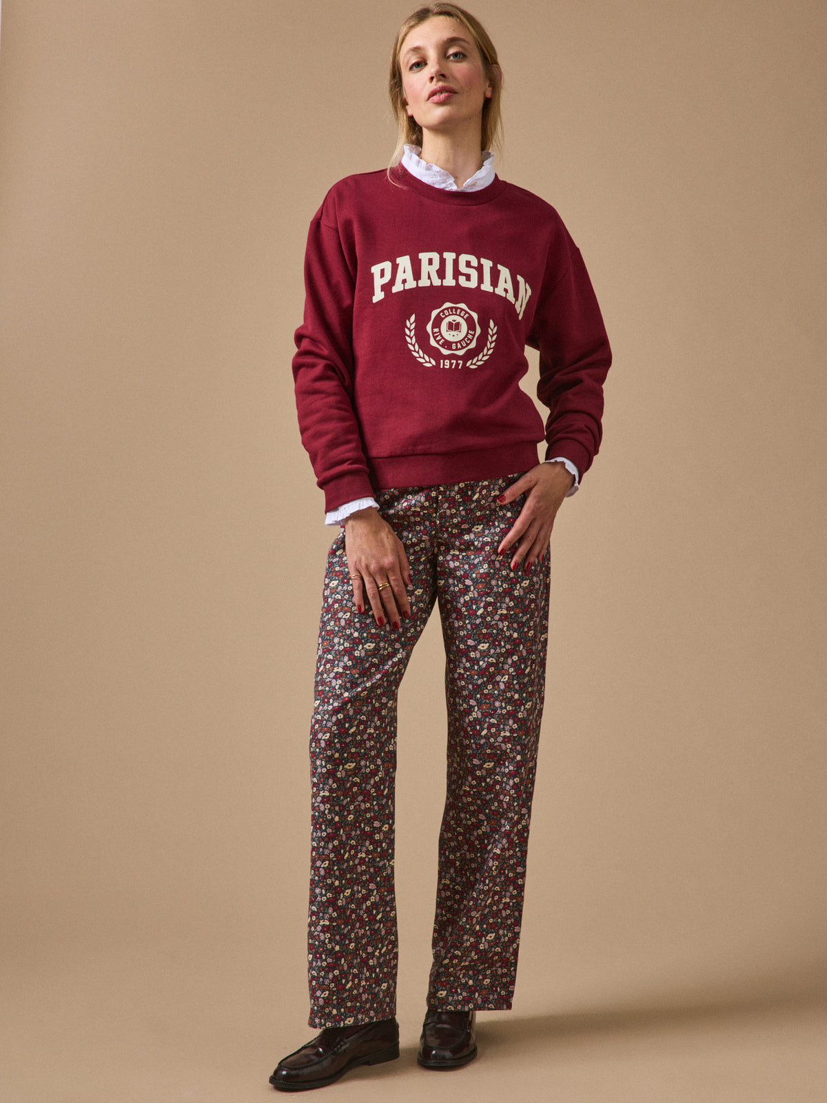 Damensweatshirt aus Bio-Baumwolle