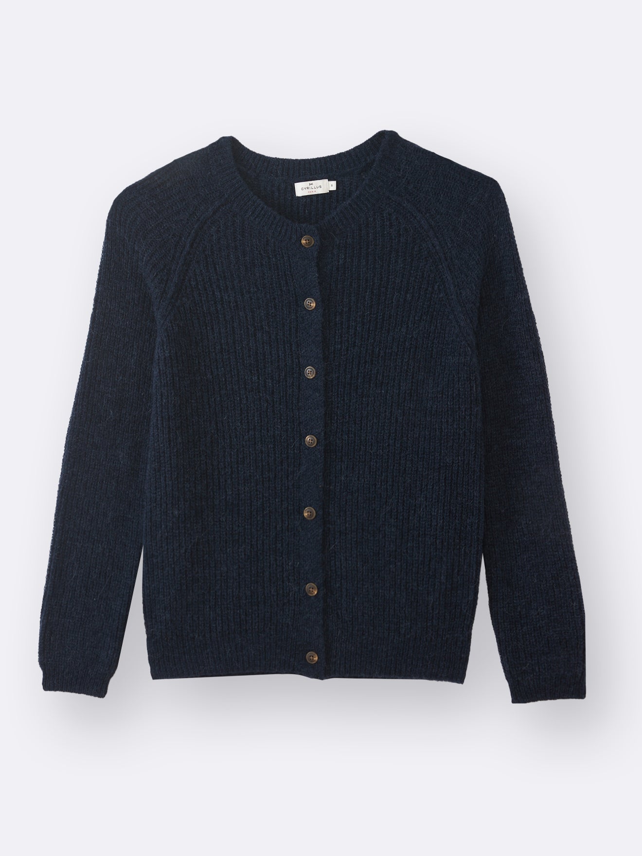 Damen-Cardigan mit Moosstrick