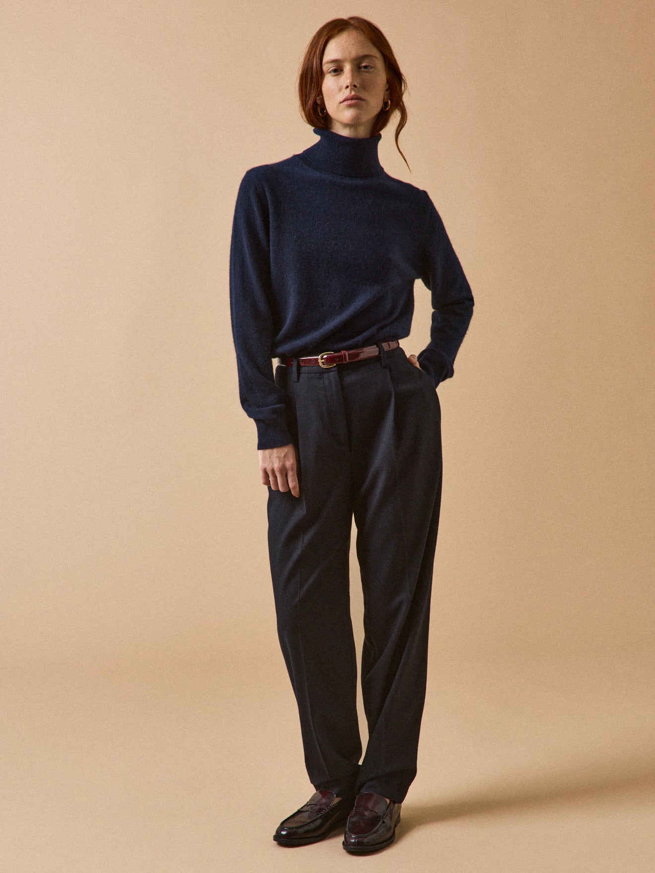 Damen-Rollkragenpullover - Cashmere-Kollektion