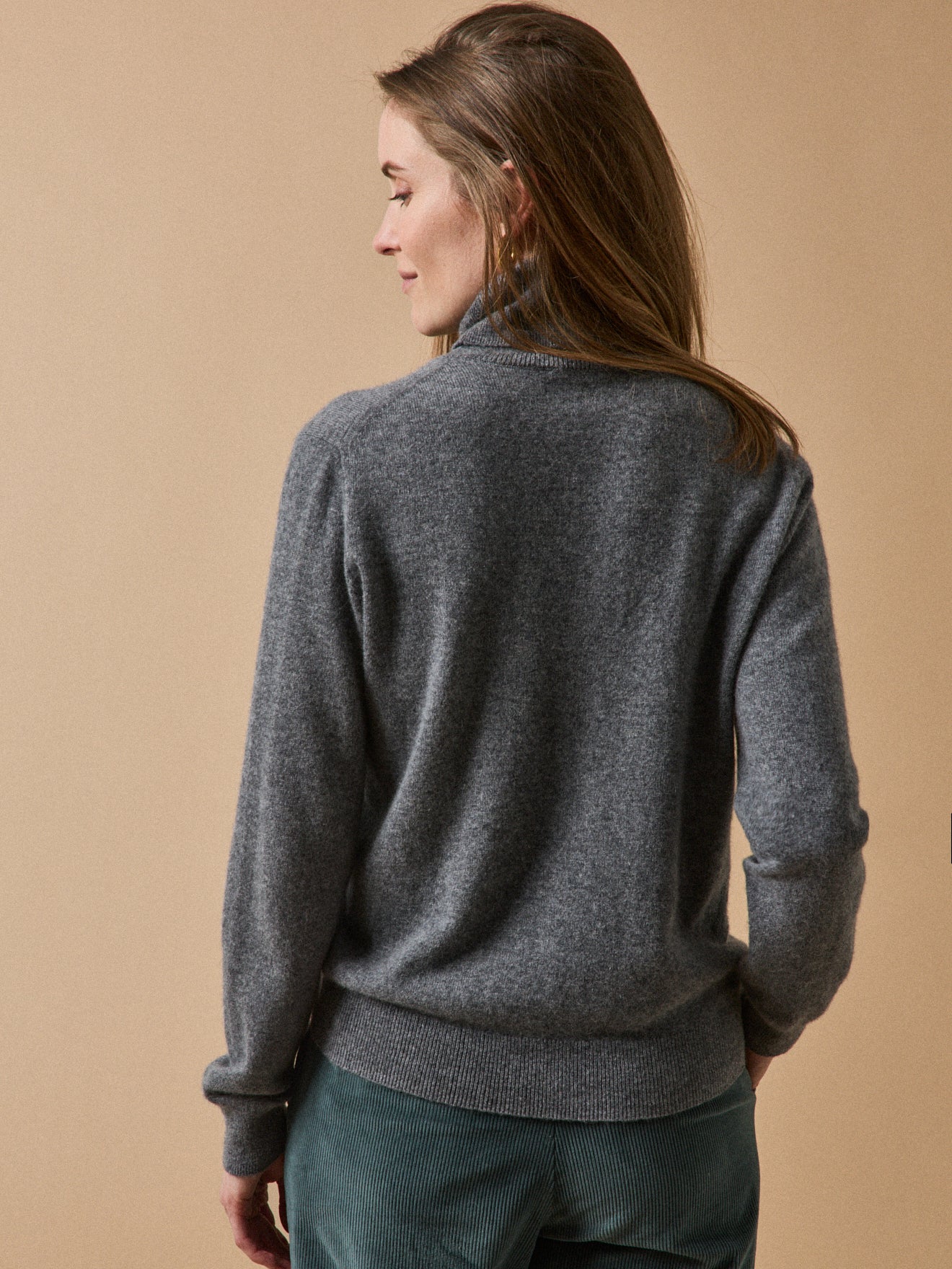 Damen-Rollkragenpullover - Cashmere-Kollektion