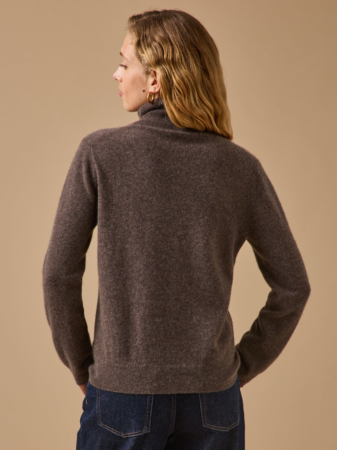 Damen-Rollkragenpullover - Cashmere-Kollektion
