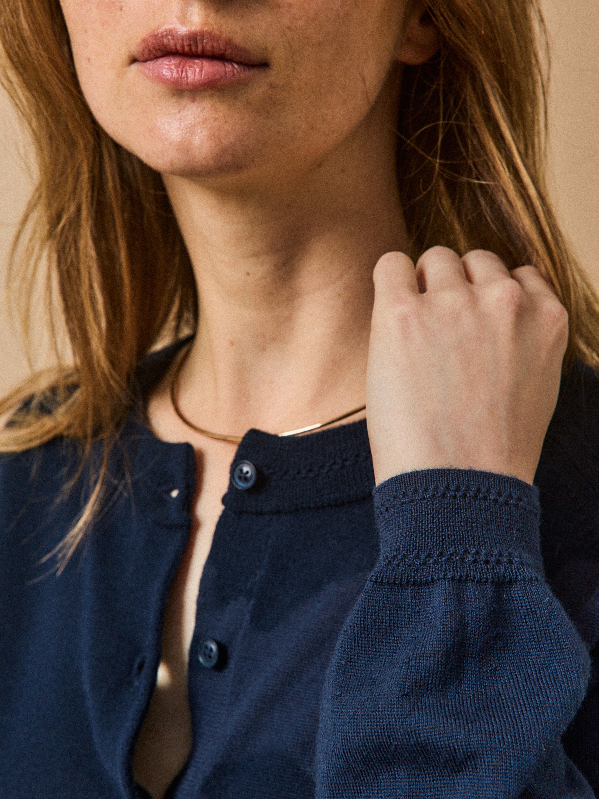 Damen-Cardigan aus RWS*-Merinowolle