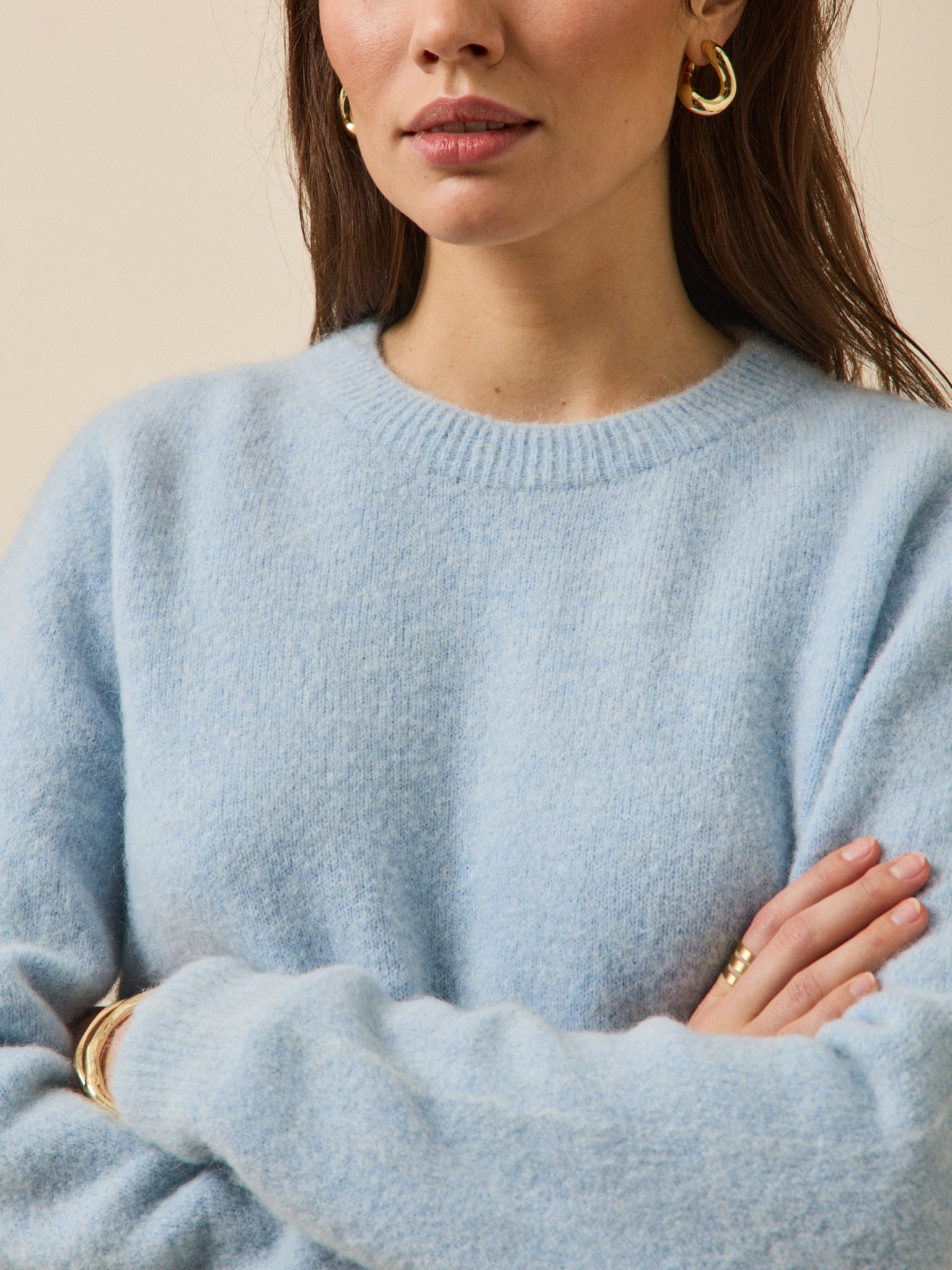 Damenpullover aus Alpaka-Mischung