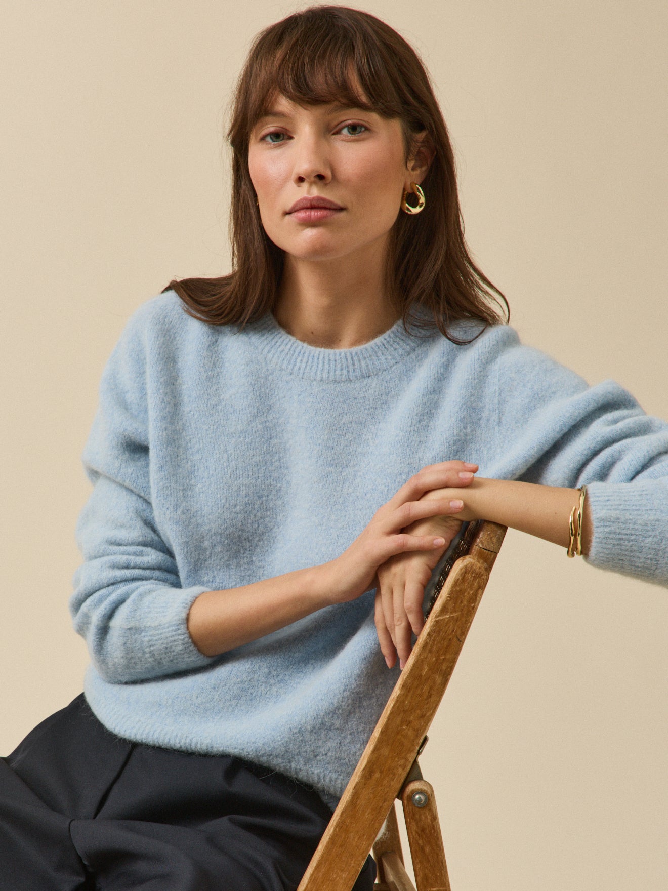 Damenpullover aus Alpaka-Mischung