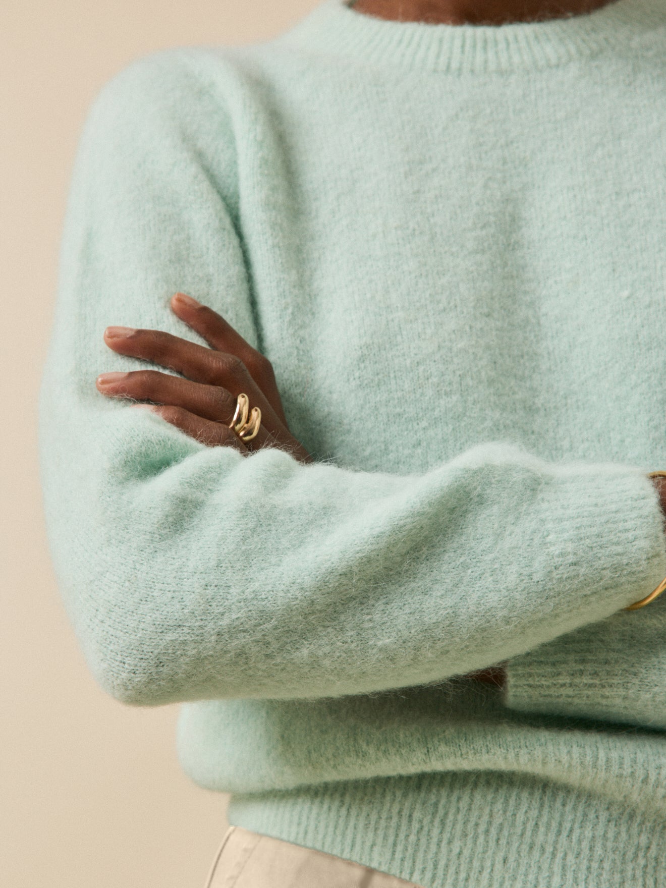 Damenpullover aus Alpaka-Mischung