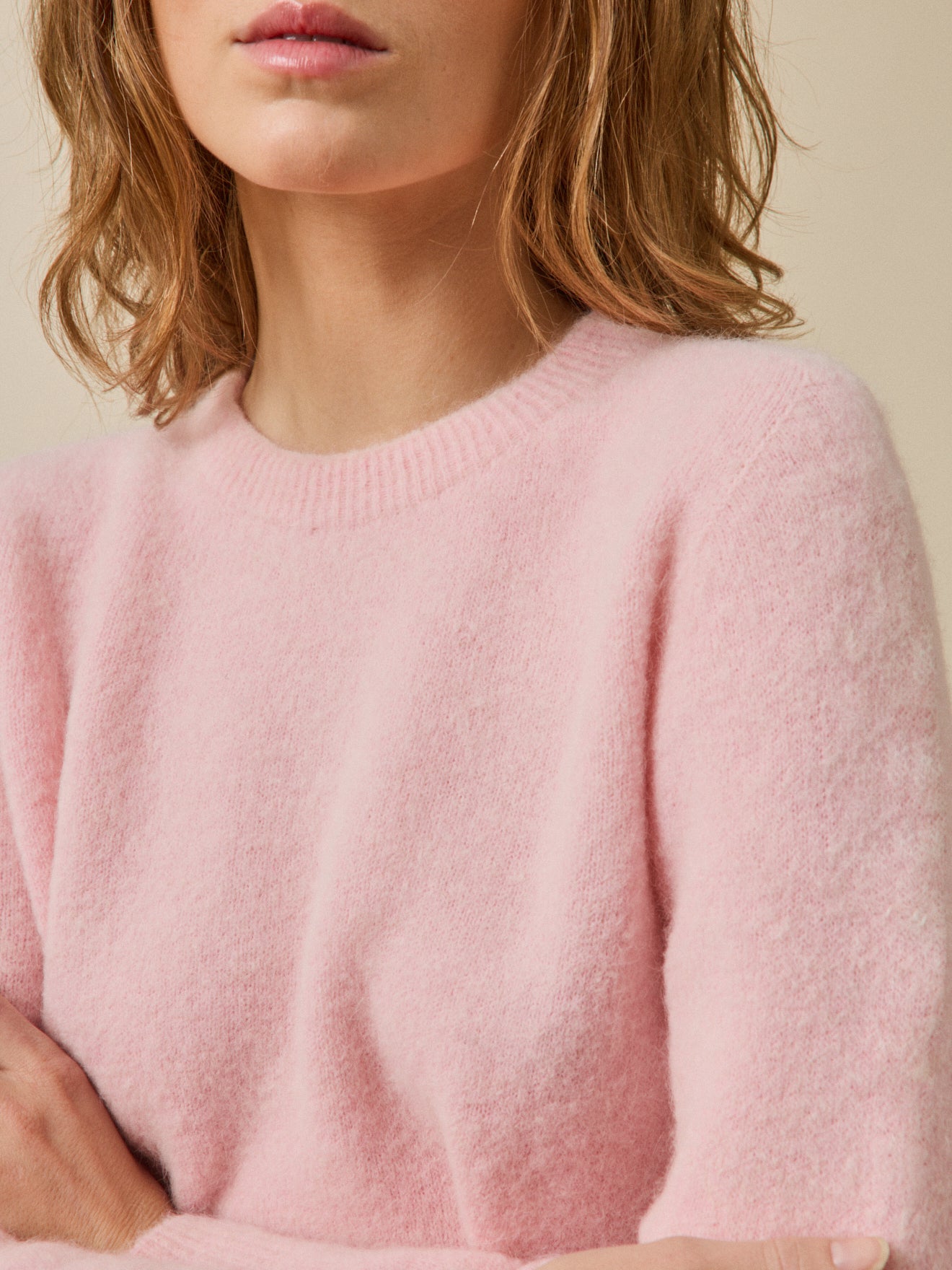 Damenpullover aus Alpaka-Mischung