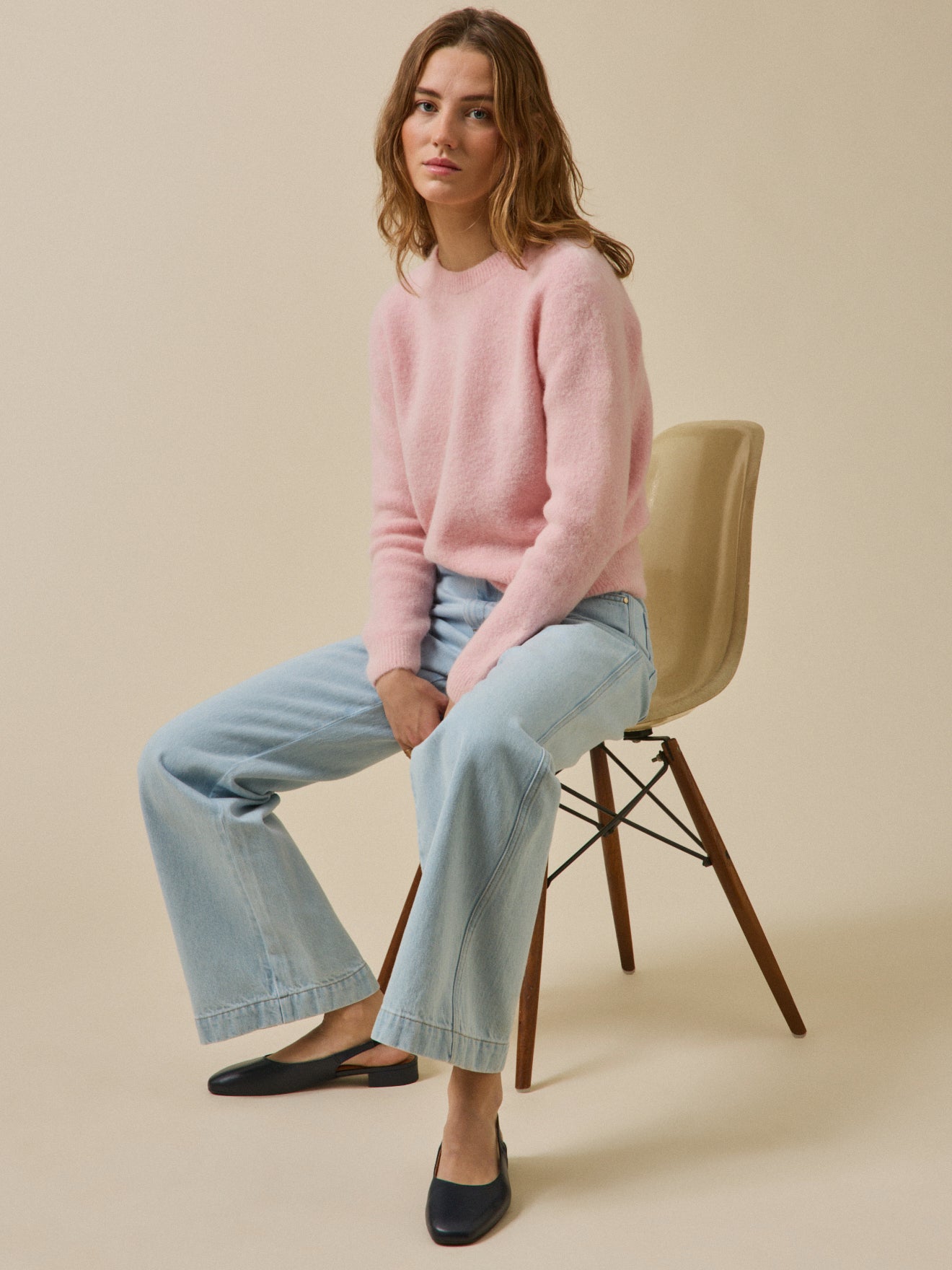 Damenpullover aus Alpaka-Mischung