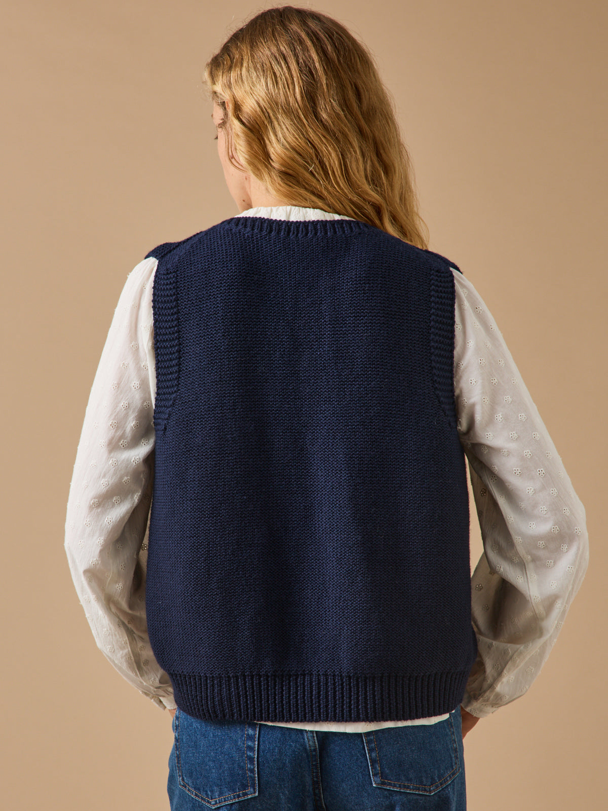 Damen-Cardigan aus Merinowolle – Cyrillus X Les 3 Tricoteurs