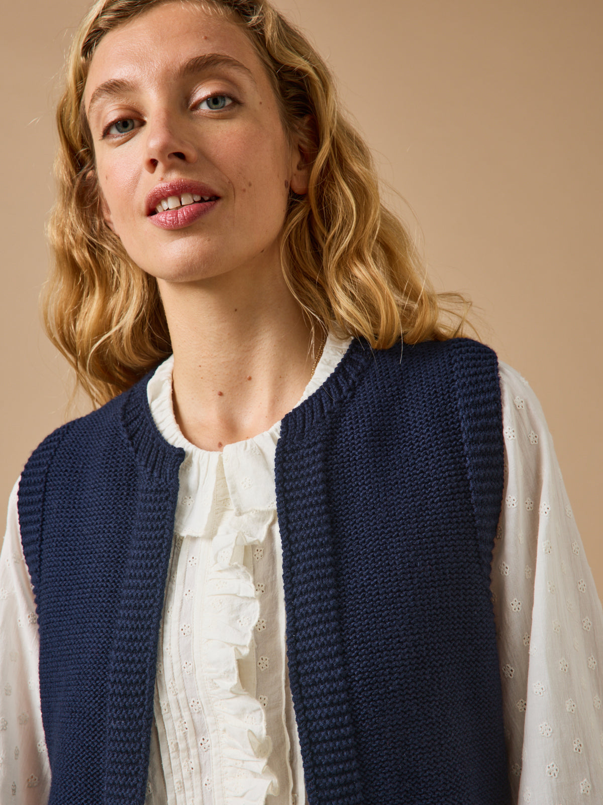 Damen-Cardigan aus Merinowolle – Cyrillus X Les 3 Tricoteurs