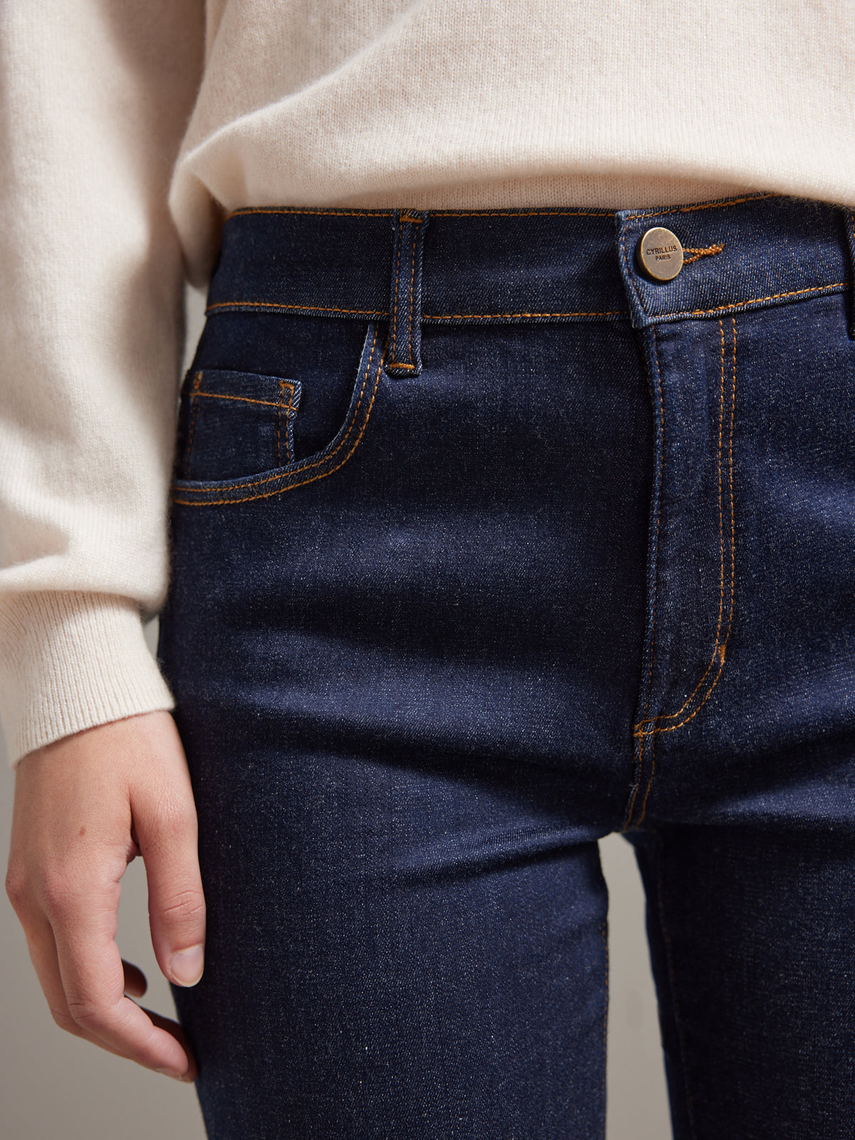 Damen Slim Fit Jeans mit Stretch aus Bio-Baumwolle