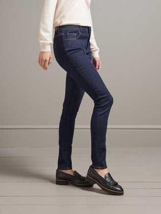 Damen Slim Fit Jeans mit Stretch aus Bio-Baumwolle