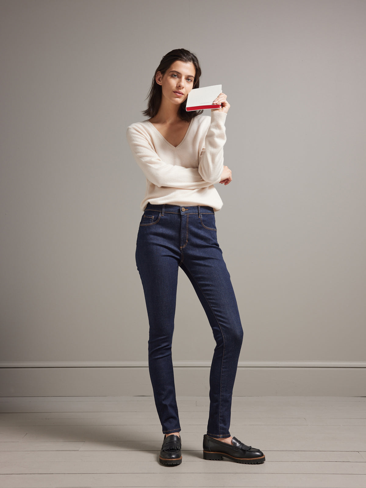 Damen Slim Fit Jeans mit Stretch aus Bio-Baumwolle