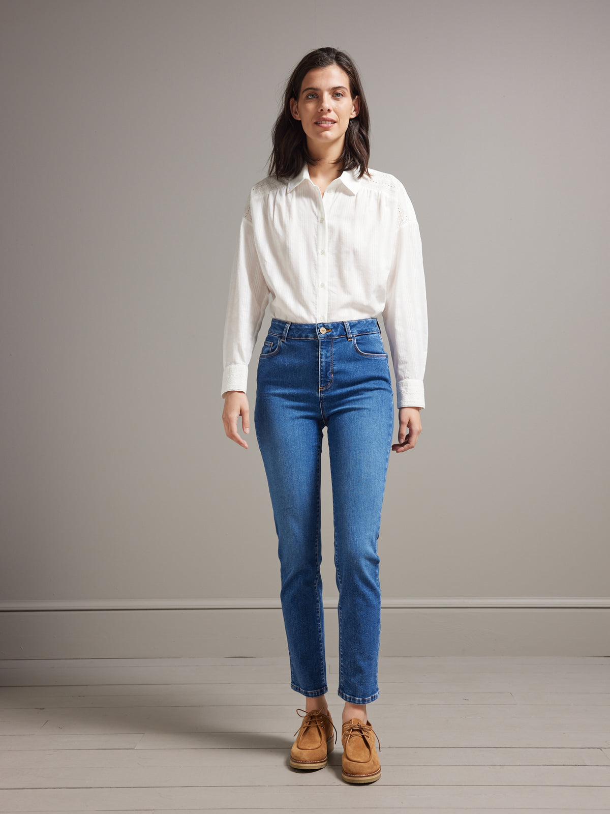 Damen Slim Fit Jeans Mathilde - Bio-Baumwolle, nachhaltiges Waschen