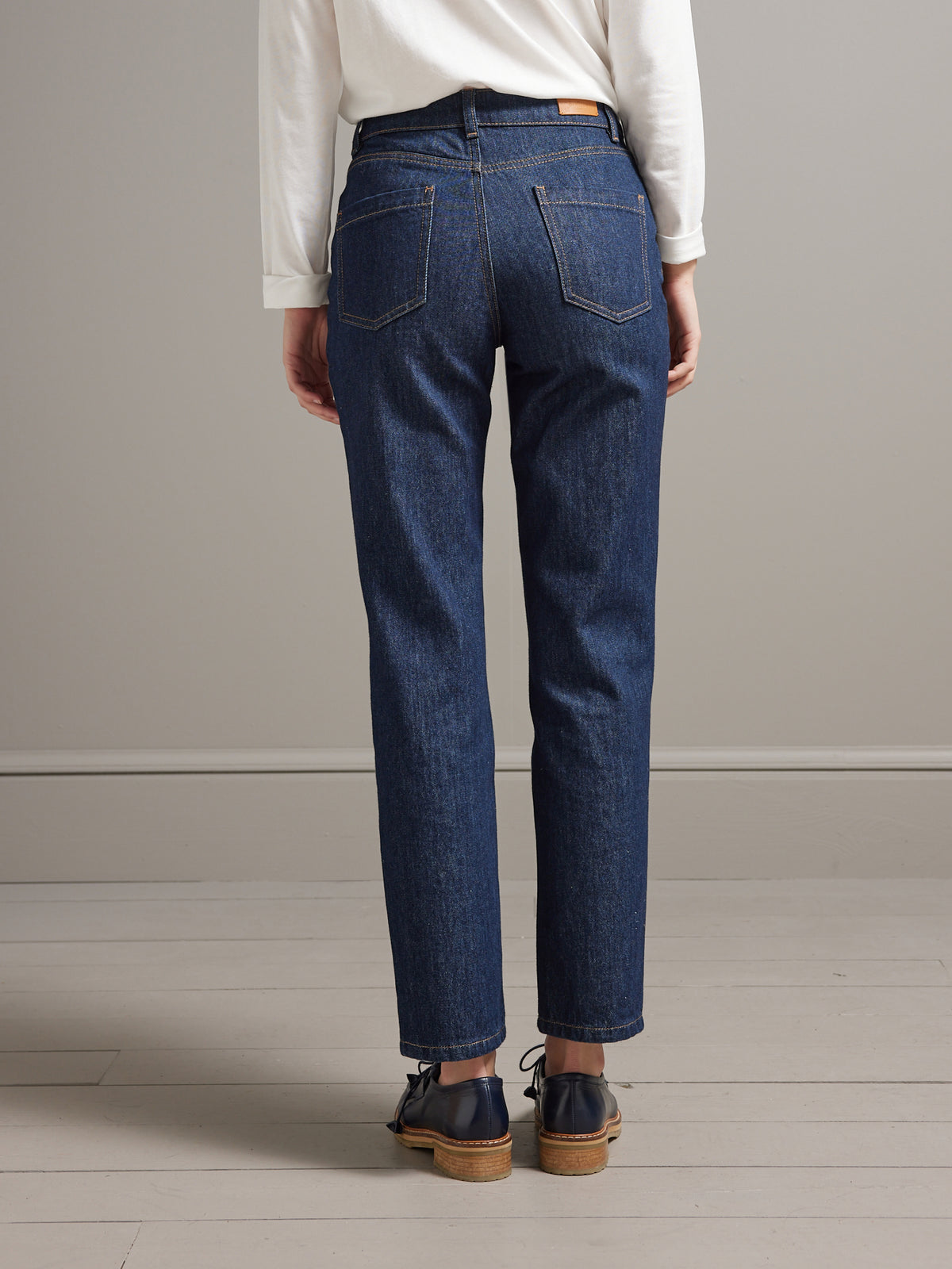 Damen Mom Jeans Andréa - Bio-Baumwolle, nachhaltiges Waschen