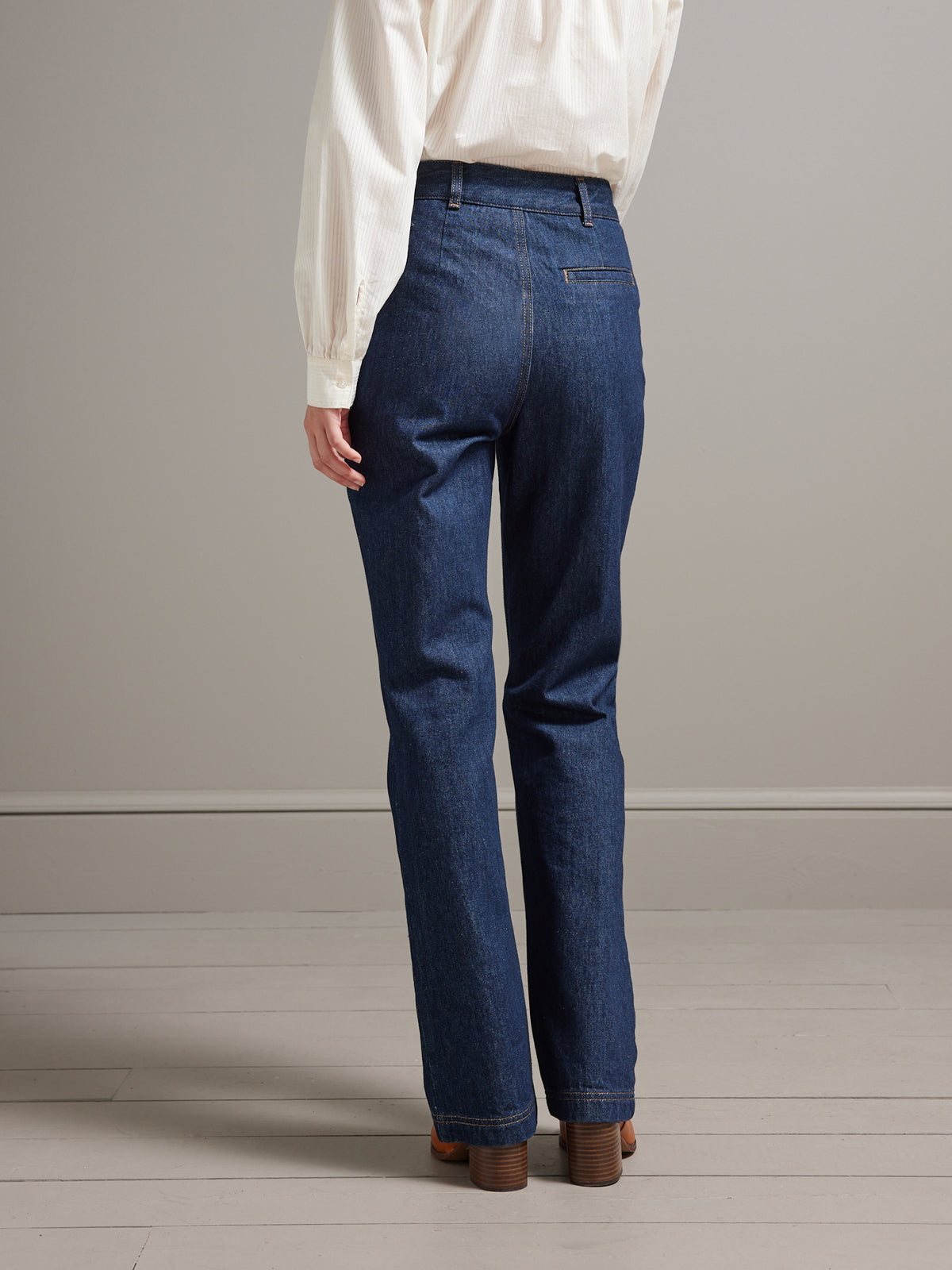 Gerade Damen Jeans Amarande - Bio-Baumwolle, nachhaltiges Waschen