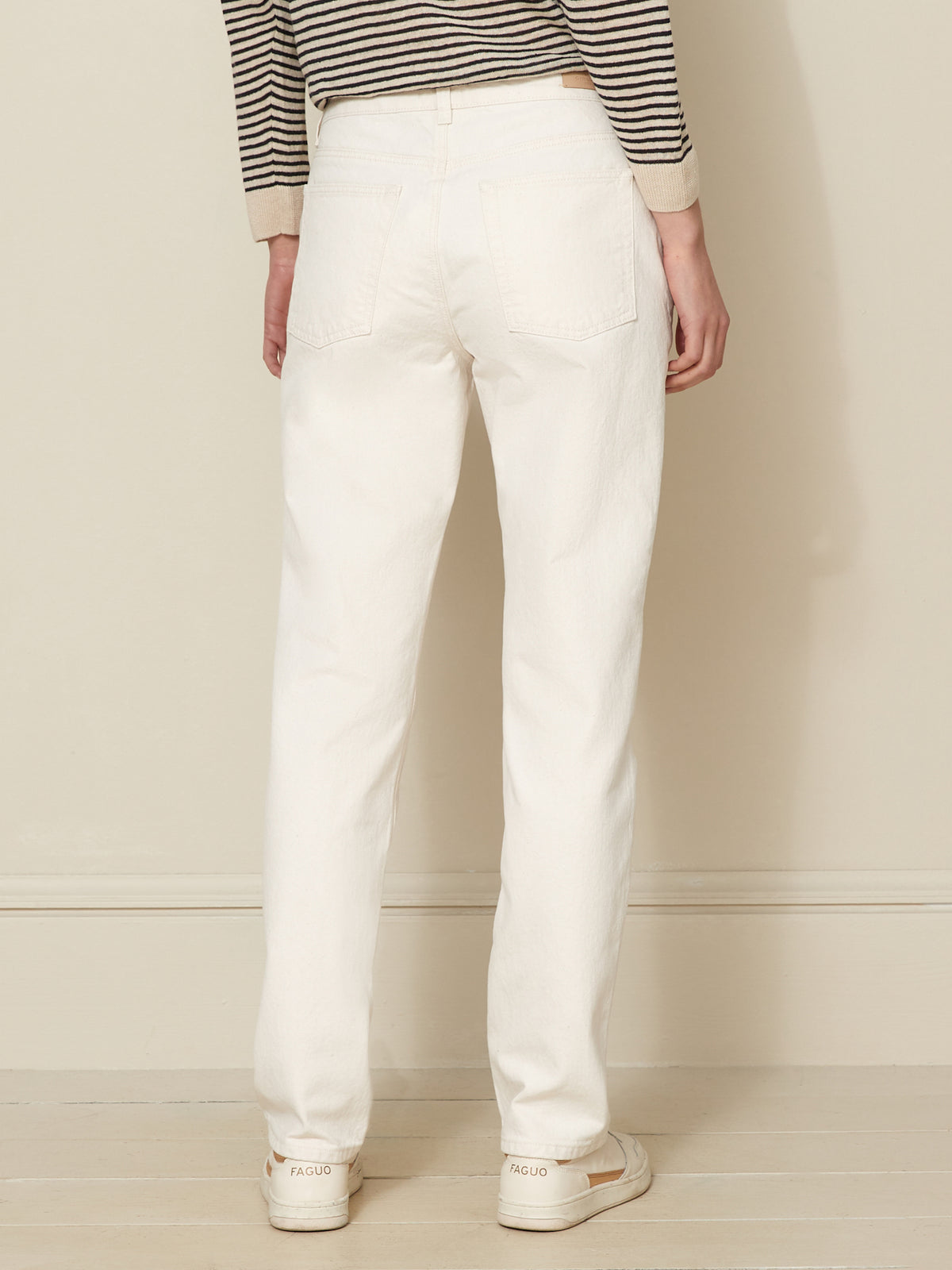 Damen-Jeans Sandra mit geradem Bein - Bio-Bamwolle, nachhaltig gewaschen