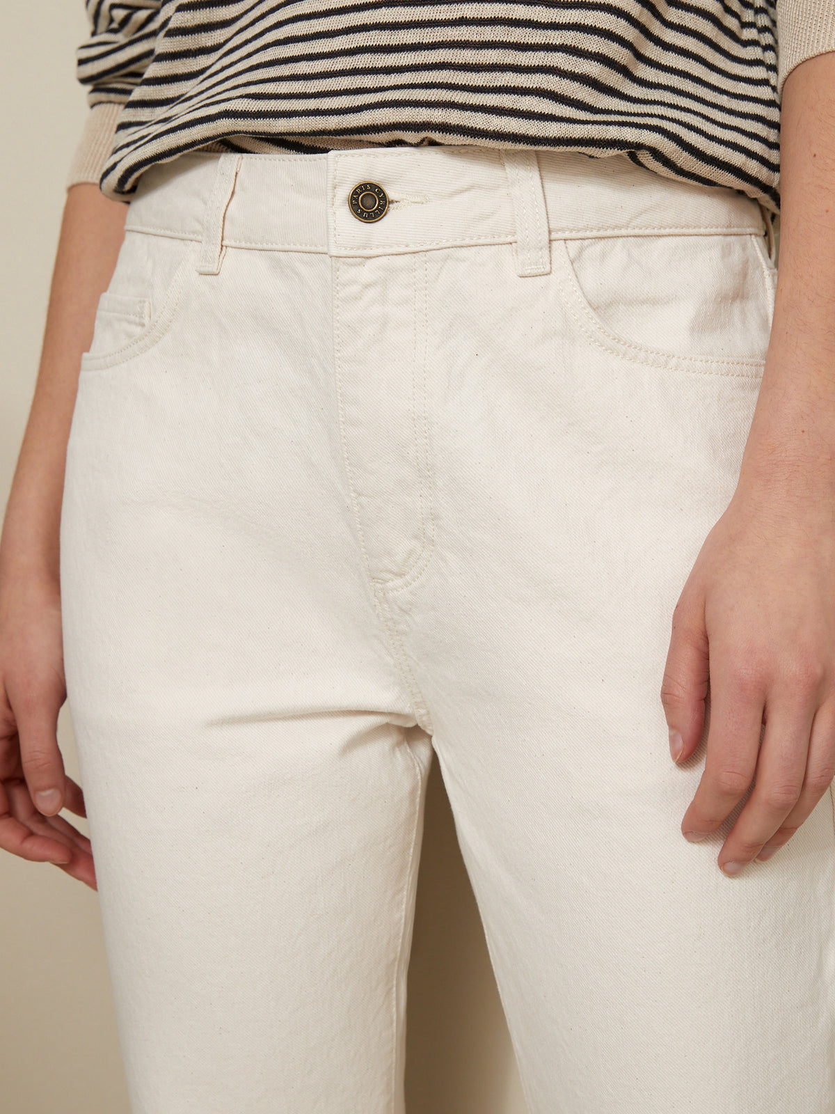 Damen-Jeans Sandra mit geradem Bein - Bio-Bamwolle, nachhaltig gewaschen