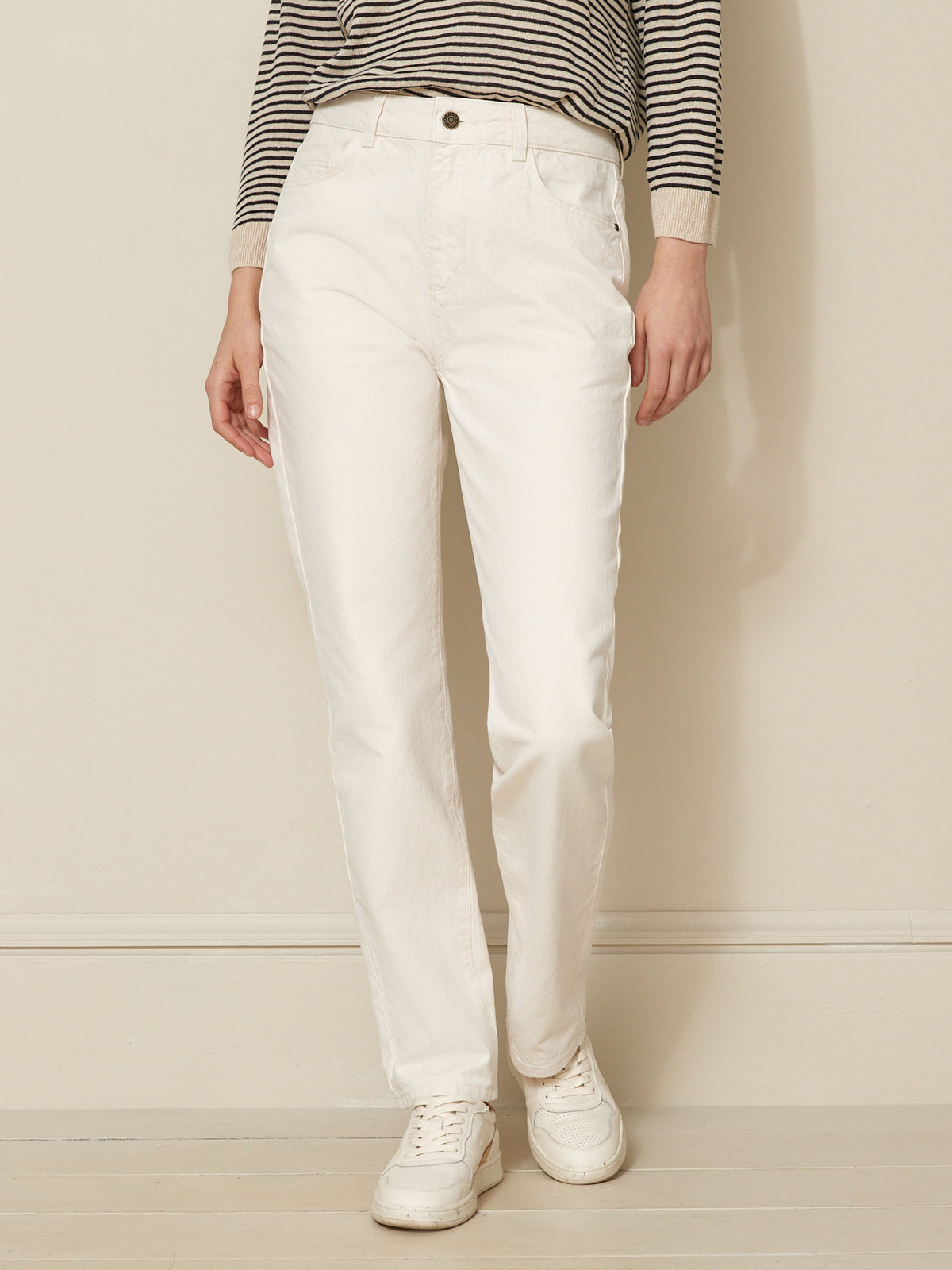 Damen-Jeans Sandra mit geradem Bein - Bio-Bamwolle, nachhaltig gewaschen