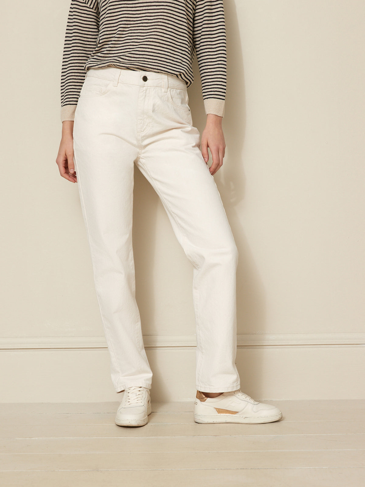 Damen-Jeans Sandra mit geradem Bein - Bio-Bamwolle, nachhaltig gewaschen