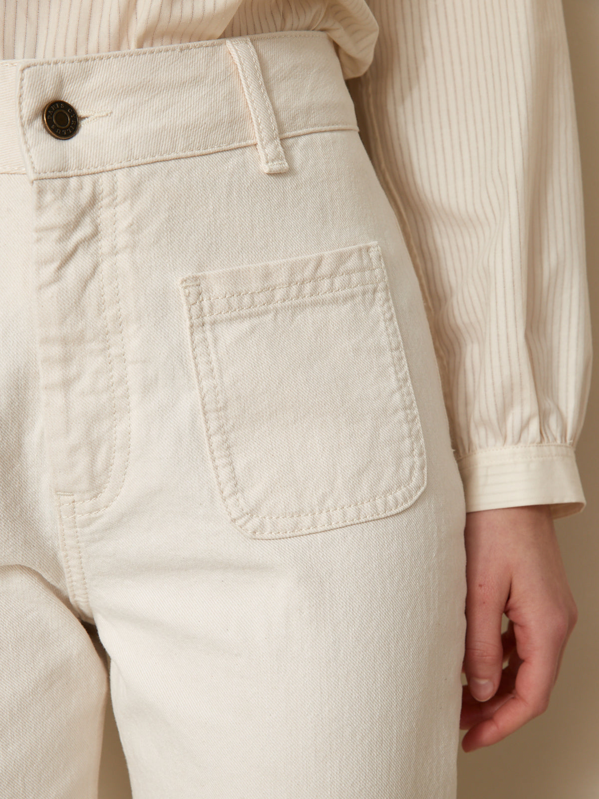 Damen Bootcut-Jeans Maria - Bio-Baumwolle, nachhaltig gewaschen