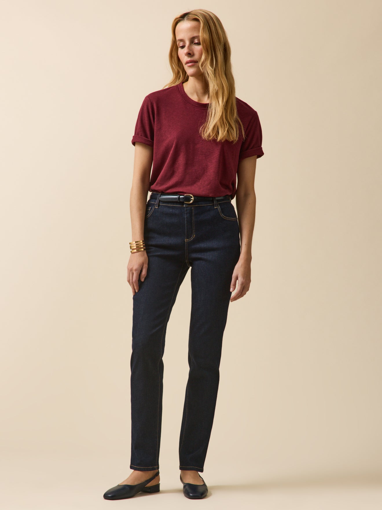 Damen Slim Fit Jeans Aude