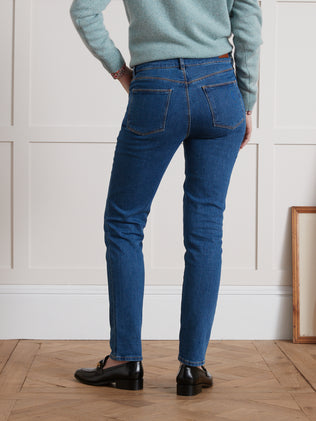 Damen Slim Fit Jeans Mathilde - Bio-Bamwolle, nachhaltig gewaschen