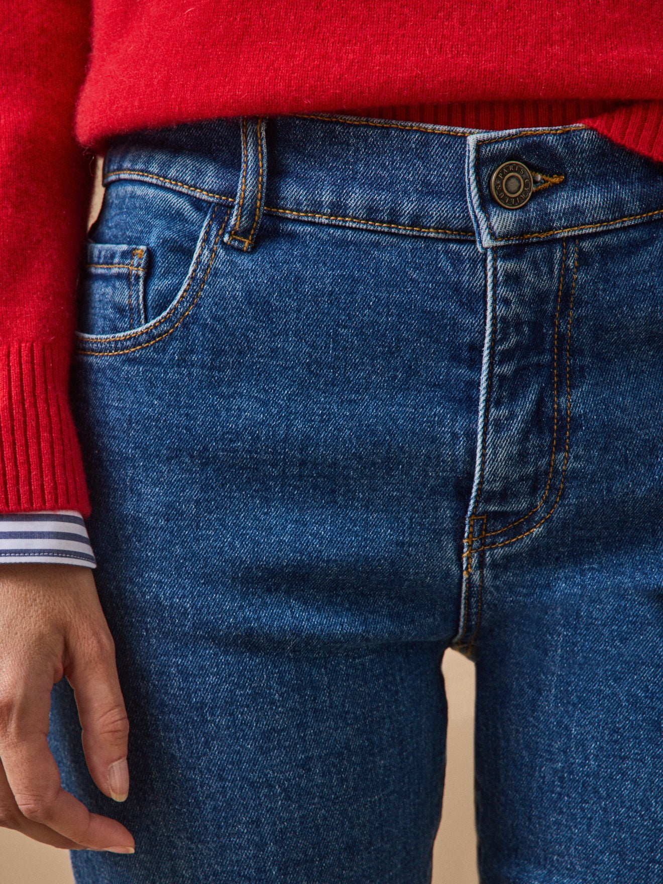 Damen Slim Fit Jeans Aurélie aus Bio-Bamwolle