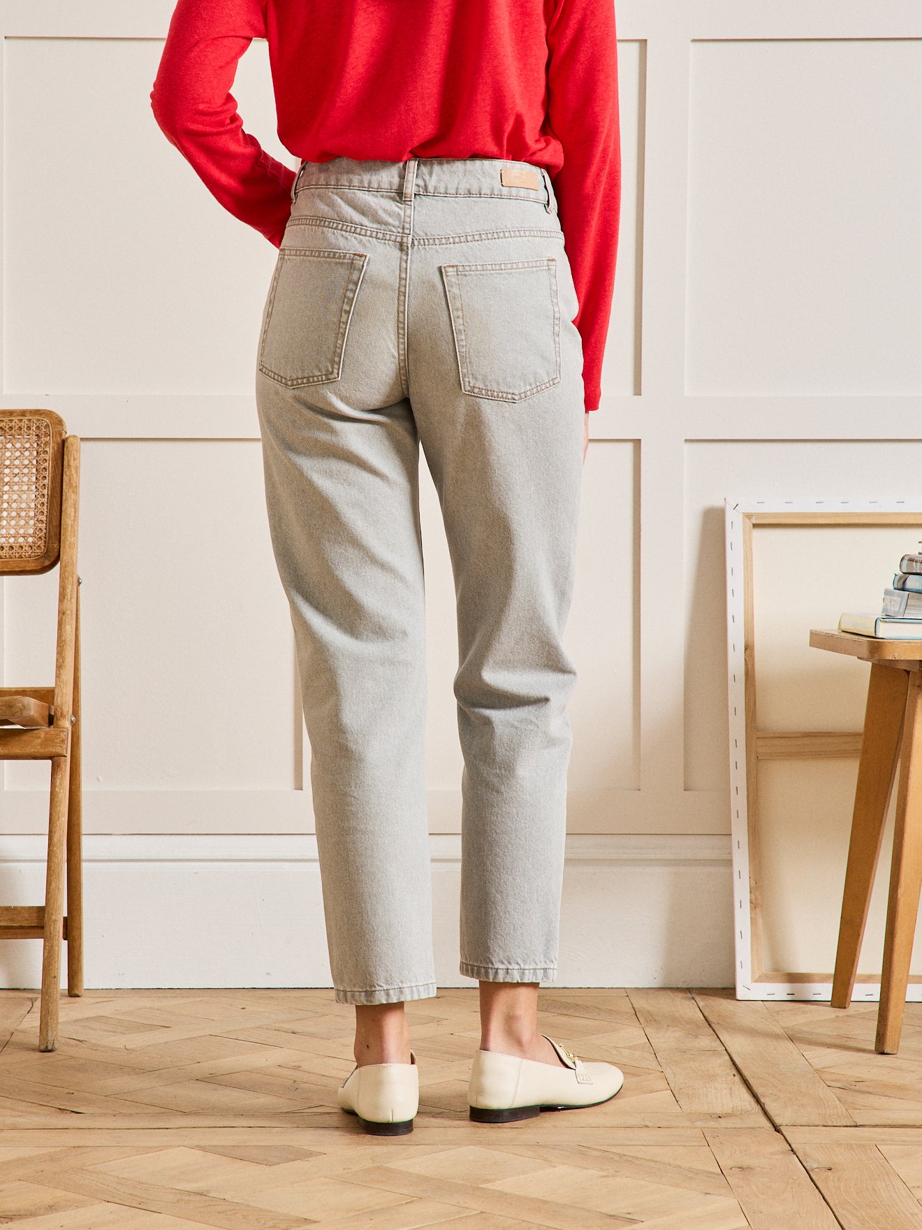 Damen Mom Jeans Claire - Bio-Baumwolle, nachhaltig gewaschen