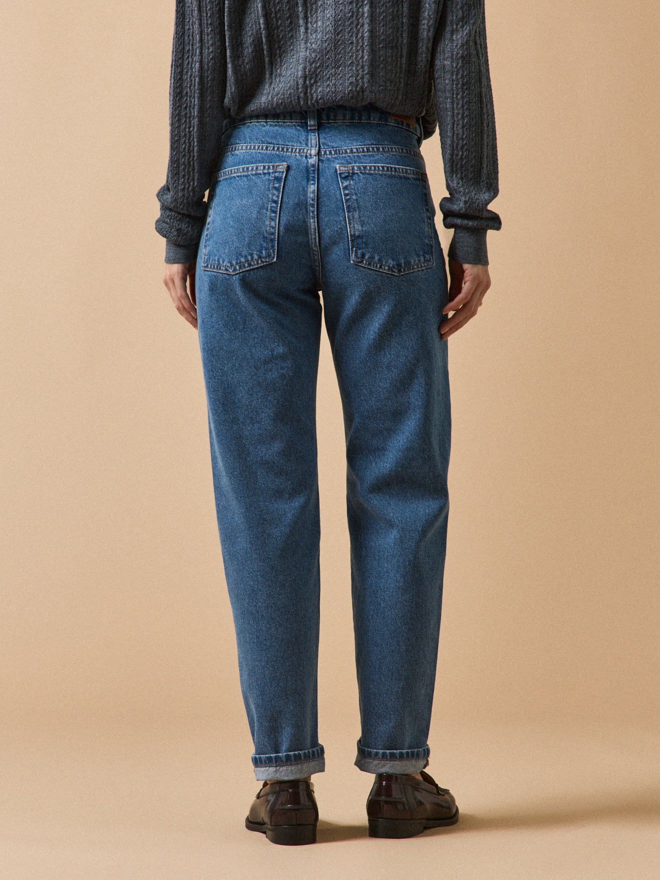 Damen Mom Jeans Claire - Bio-Baumwolle, nachhaltig gewaschen