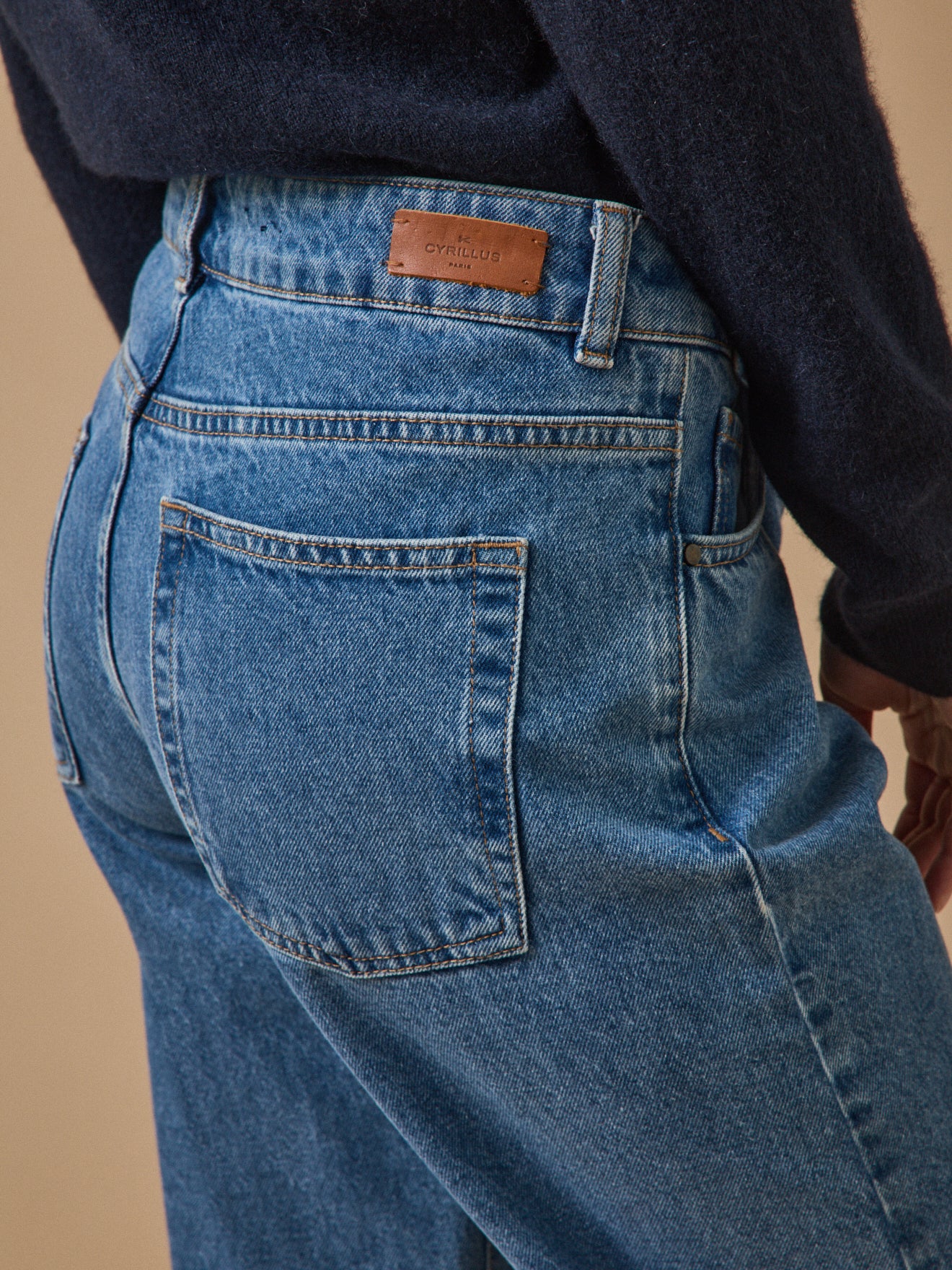 Damen Mom Jeans Claire - Bio-Baumwolle, nachhaltig gewaschen