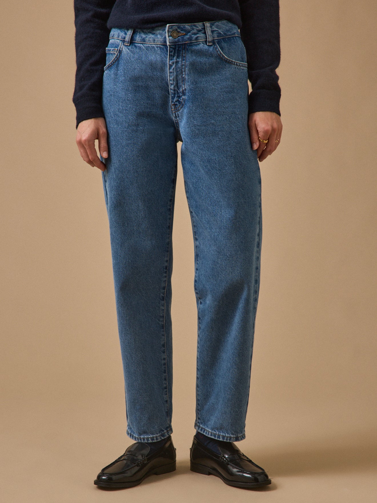 Damen Mom Jeans Claire - Bio-Baumwolle, nachhaltig gewaschen