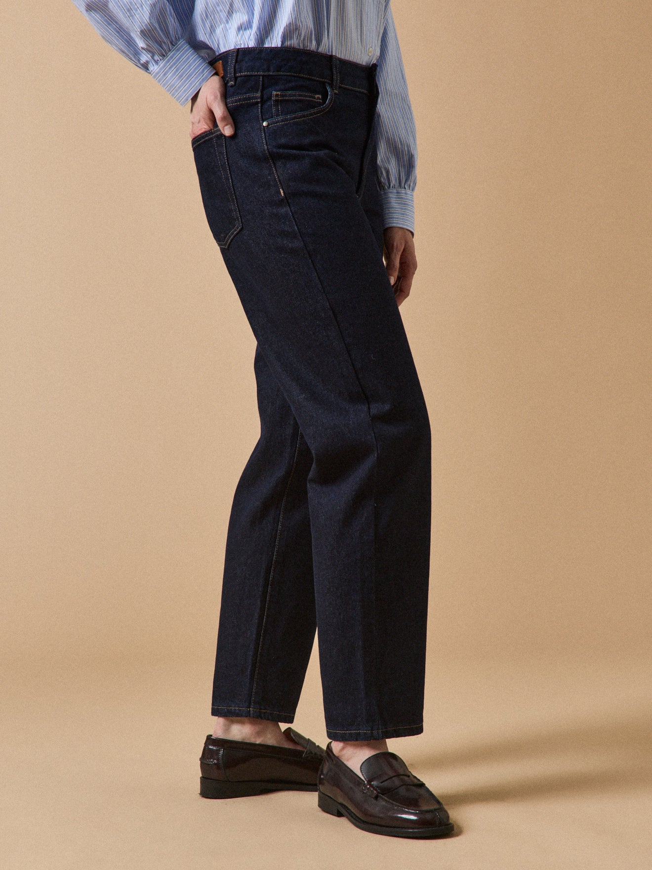 Damen Mom Jeans Claire - Bio-Baumwolle, nachhaltig gewaschen