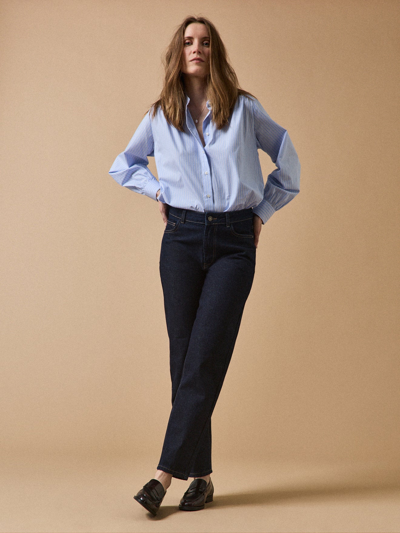 Damen Mom Jeans Claire - Bio-Baumwolle, nachhaltig gewaschen