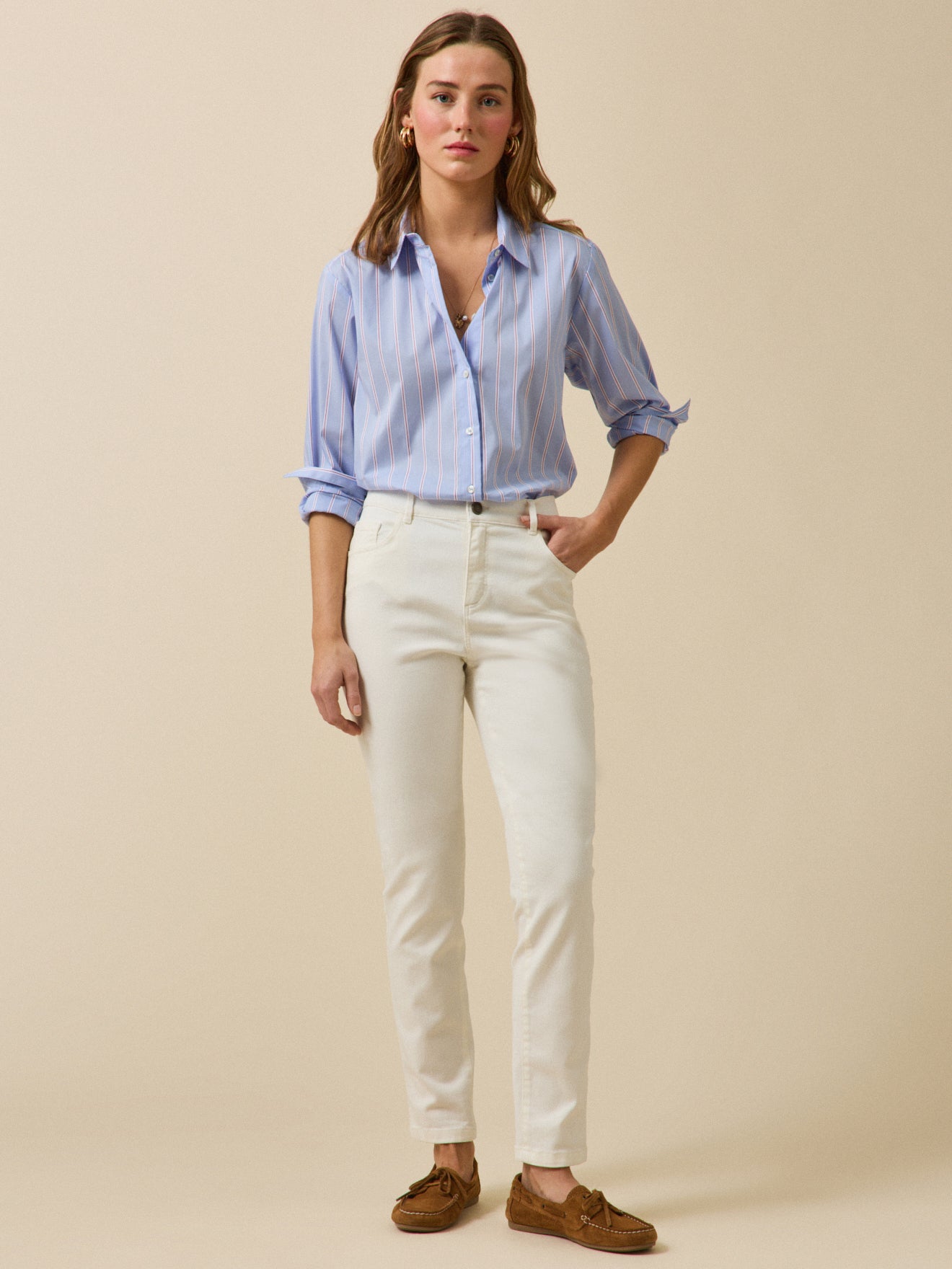 Damen Slim Fit Jeans Aurélie aus Bio-Baumwolle