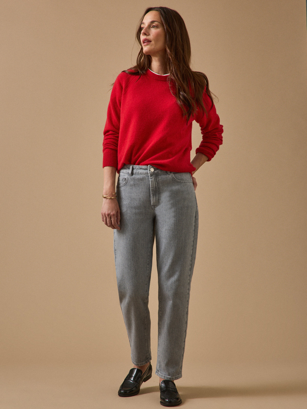 Damen Mom-Jeans Claire aus Bio-Baumwolle