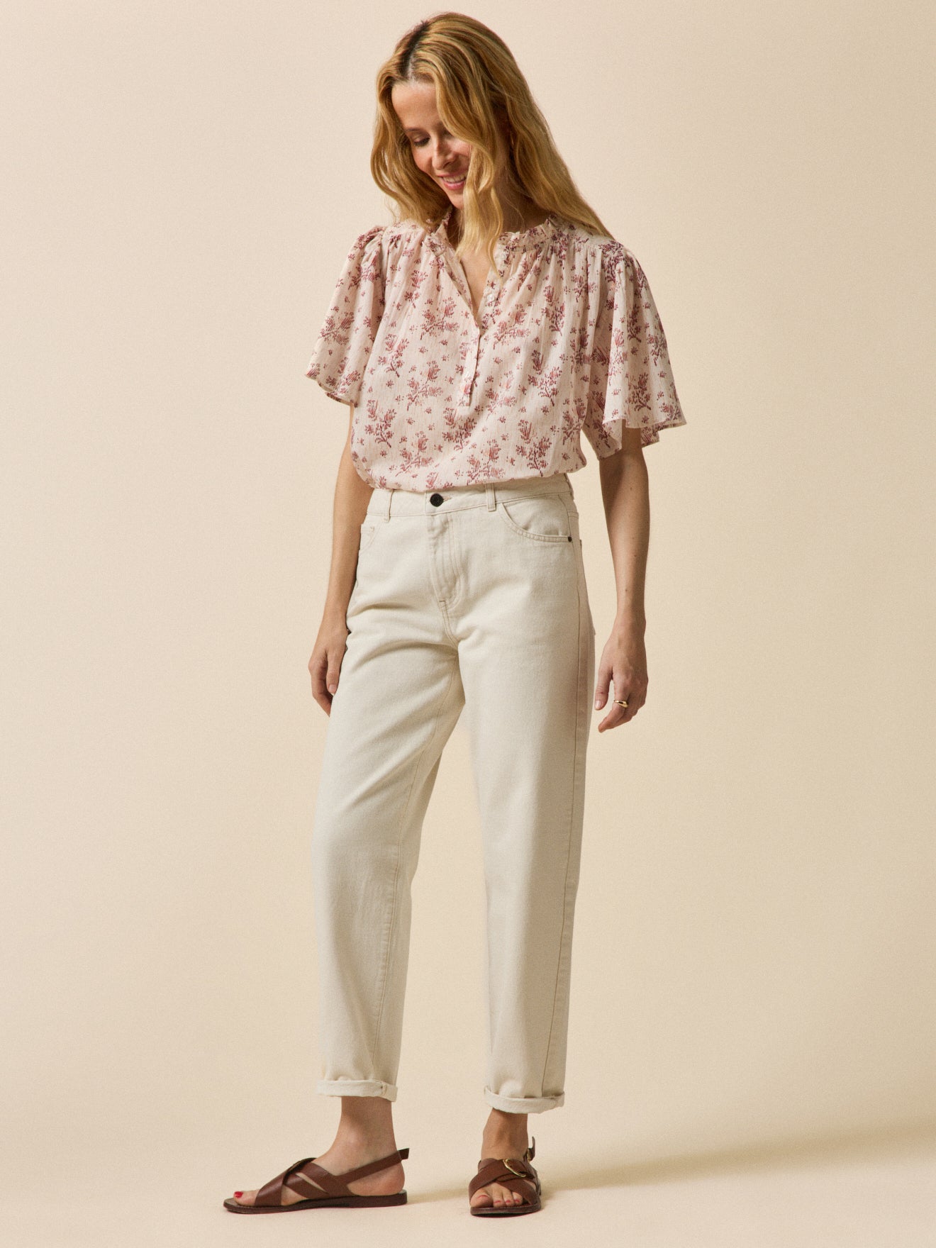 Damen Mom-Jeans Claire aus Bio-Baumwolle