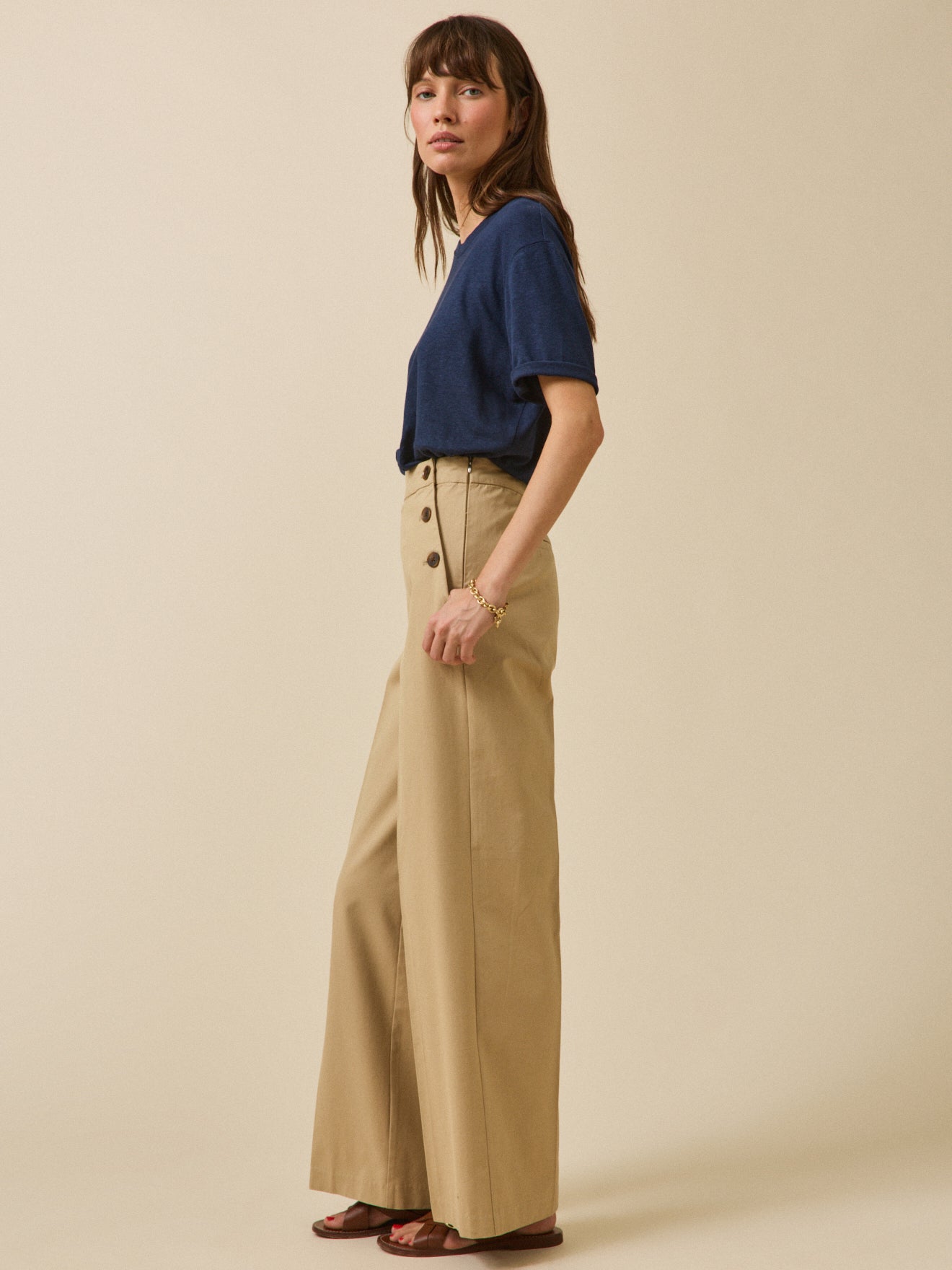 Damen-Schubhose Maé mit weitem Bein