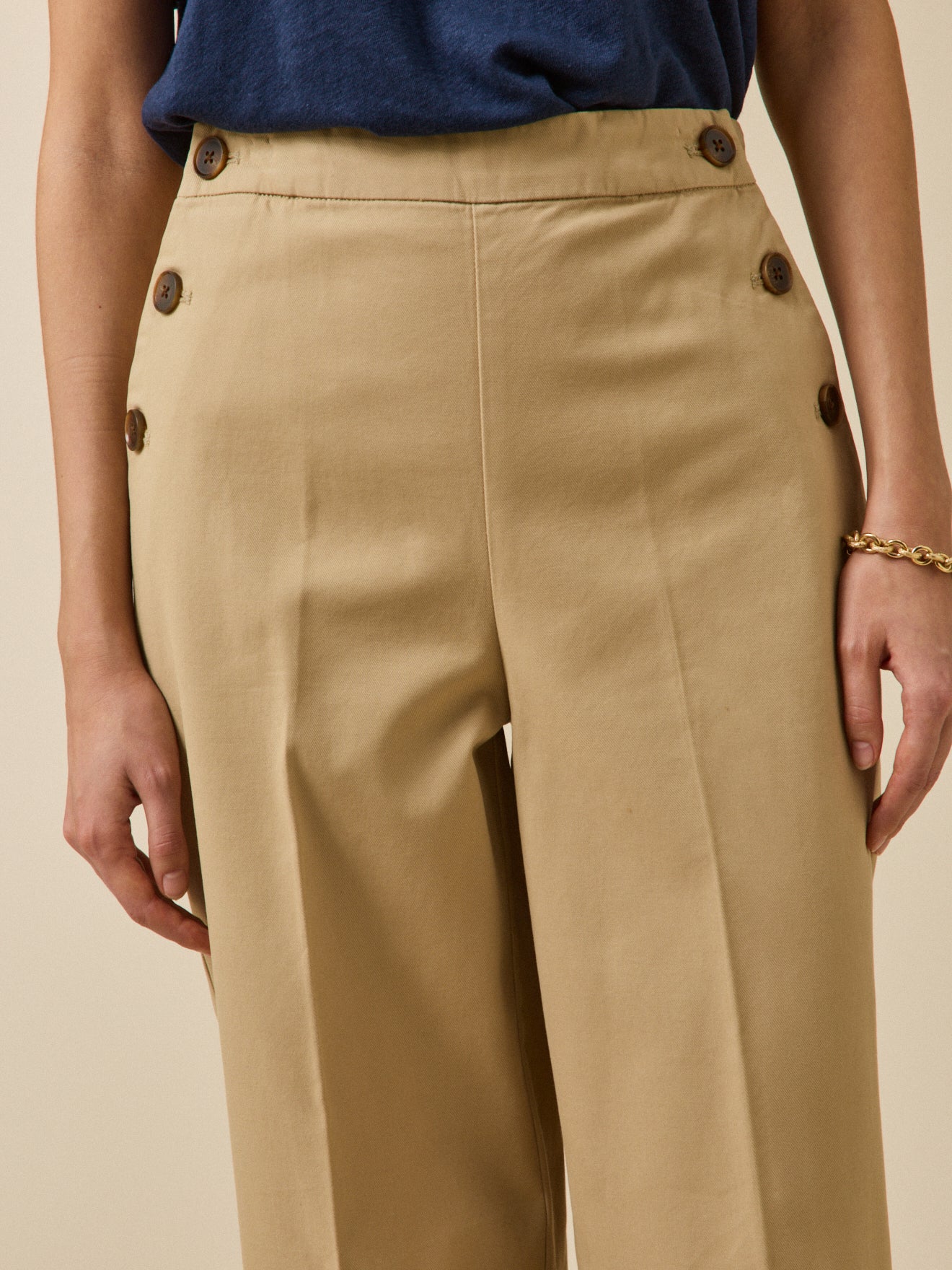 Damen-Schubhose Maé mit weitem Bein