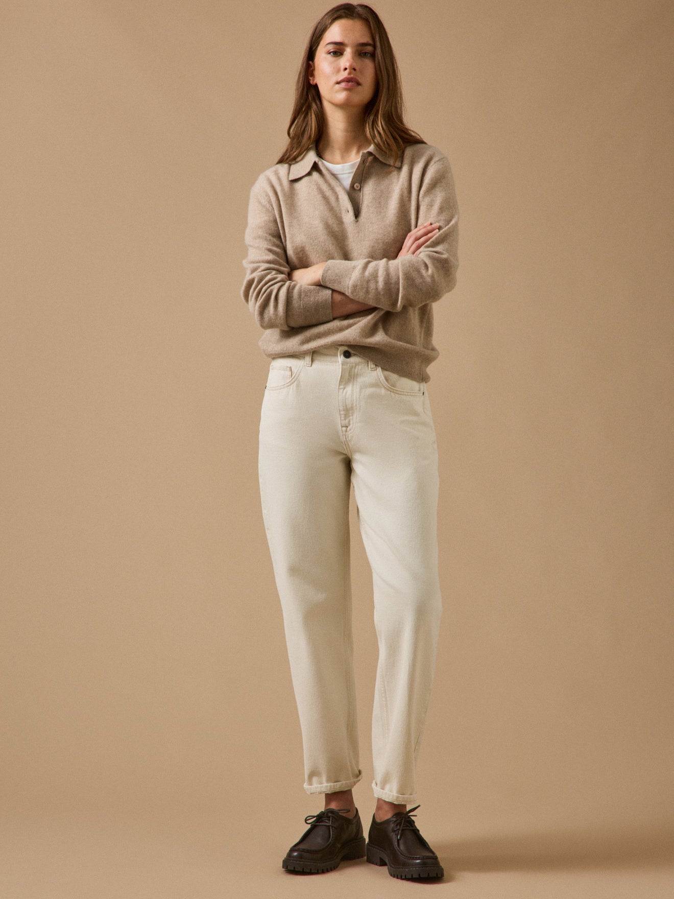 Gerade Damenjeans Laure aus Bio-Baumwolle