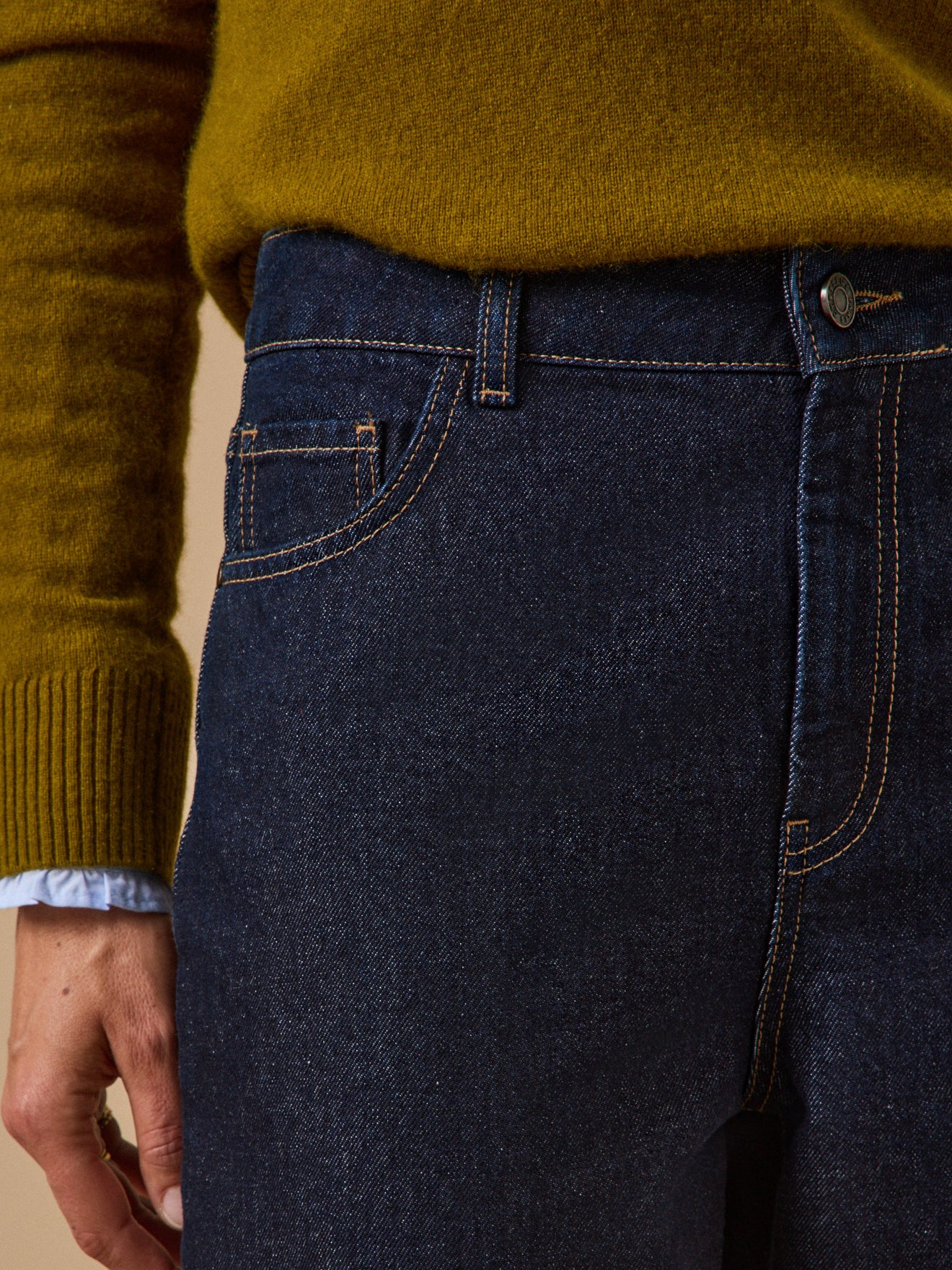 Damen-Jeans mit weitem Bein Émilia aus Bio-Baumwolle