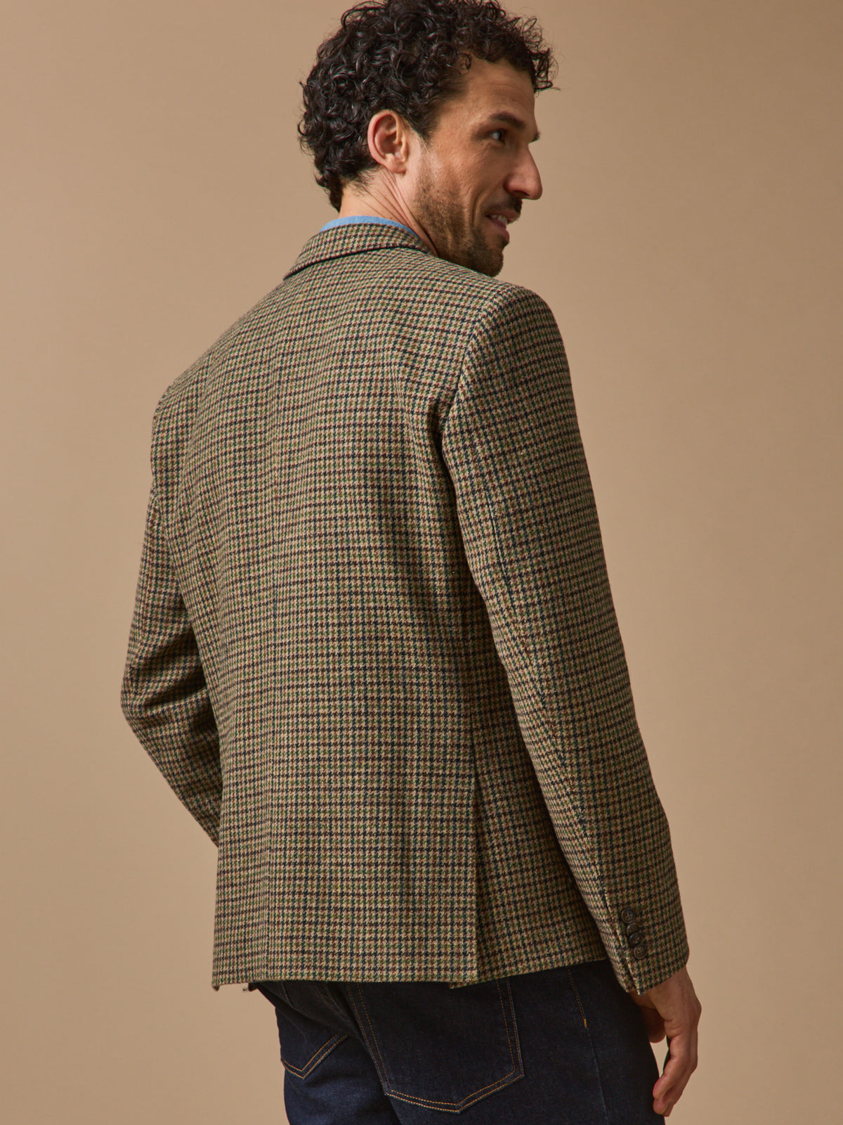 Herren-Blazer aus Twill